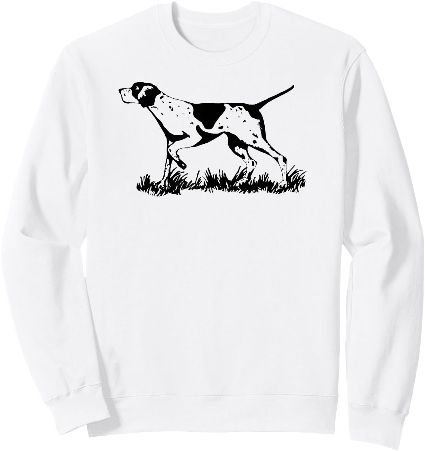 English Pointer Dog Hunting Dog Pointing Dog Lover Sweatshirt - Sweatshirt | White