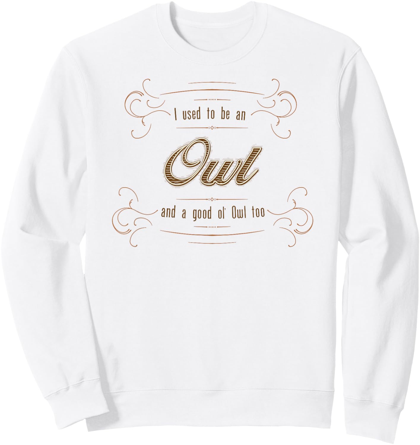 Good ol' Owl, Wood Badge Back to Gilwell Sweatshirt - Sweatshirt | White