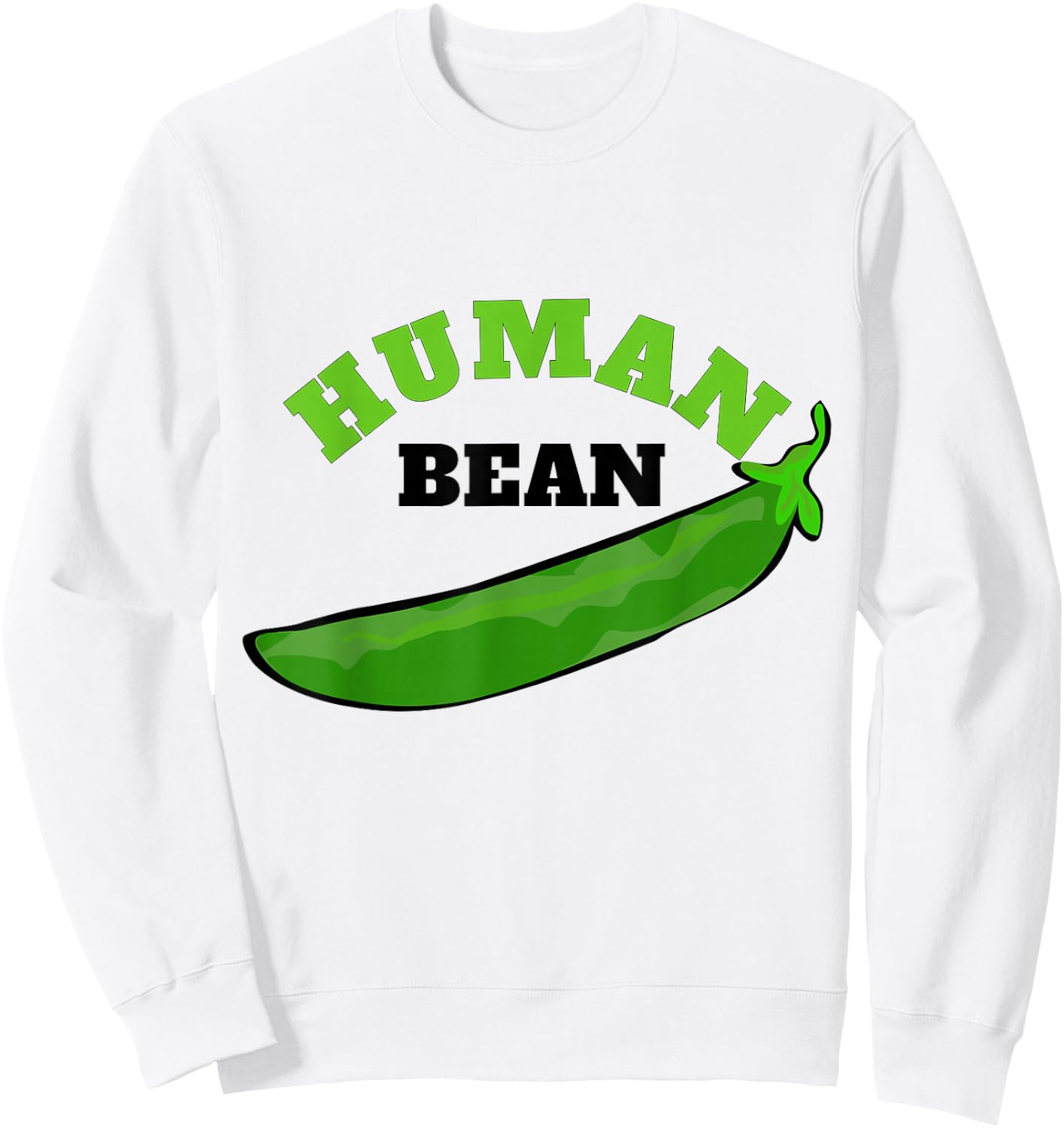 Human Bean Sweatshirt - Sweatshirt | White