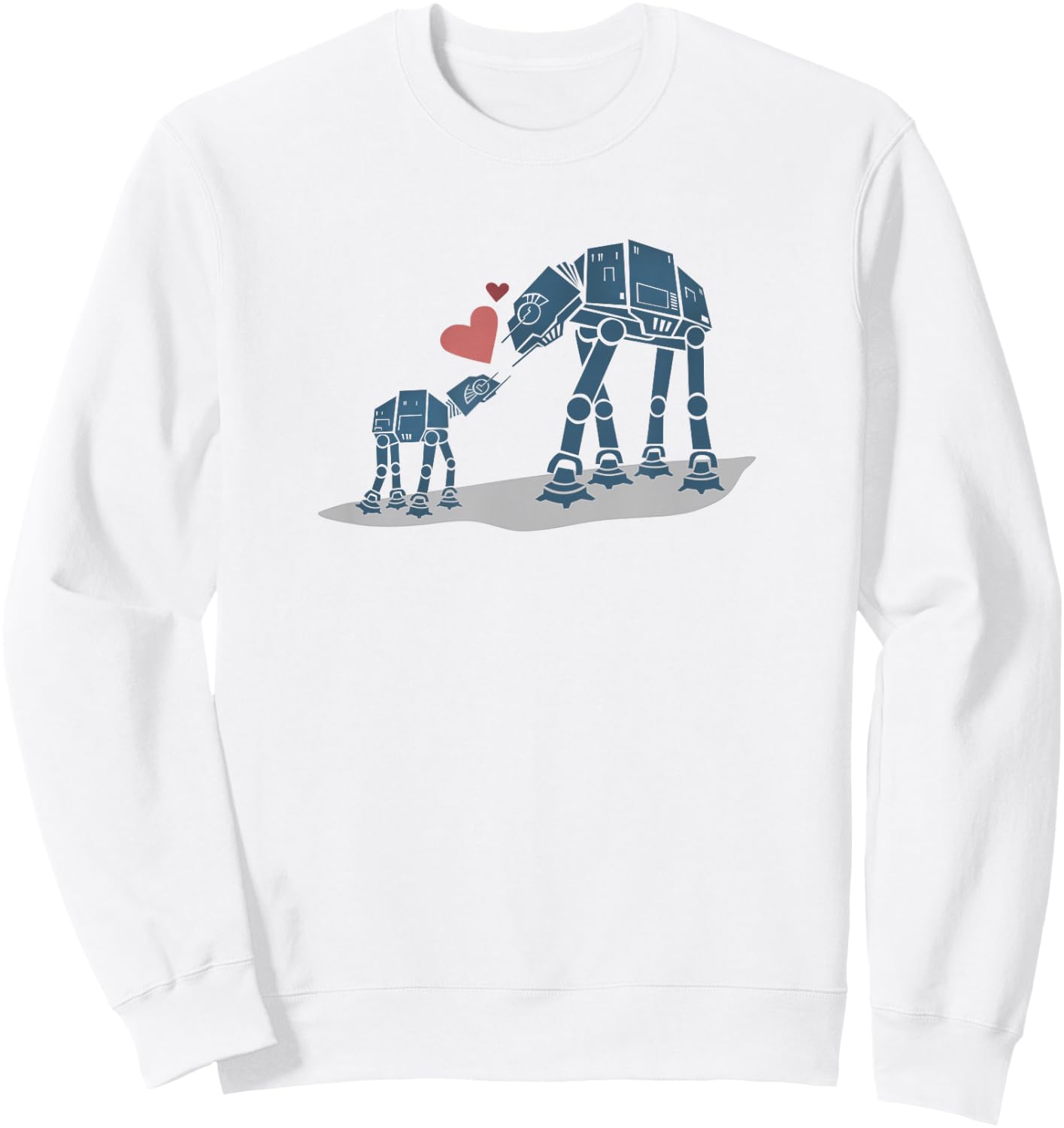 Star Wars AT-AT Mother & Son Portrait Sweatshirt - Sweatshirt | White