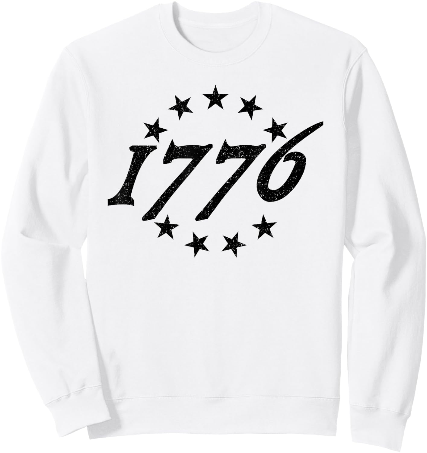 1776 Independence Day July 4TH 2026 25O Years Sweatshirt - Sweatshirt | White