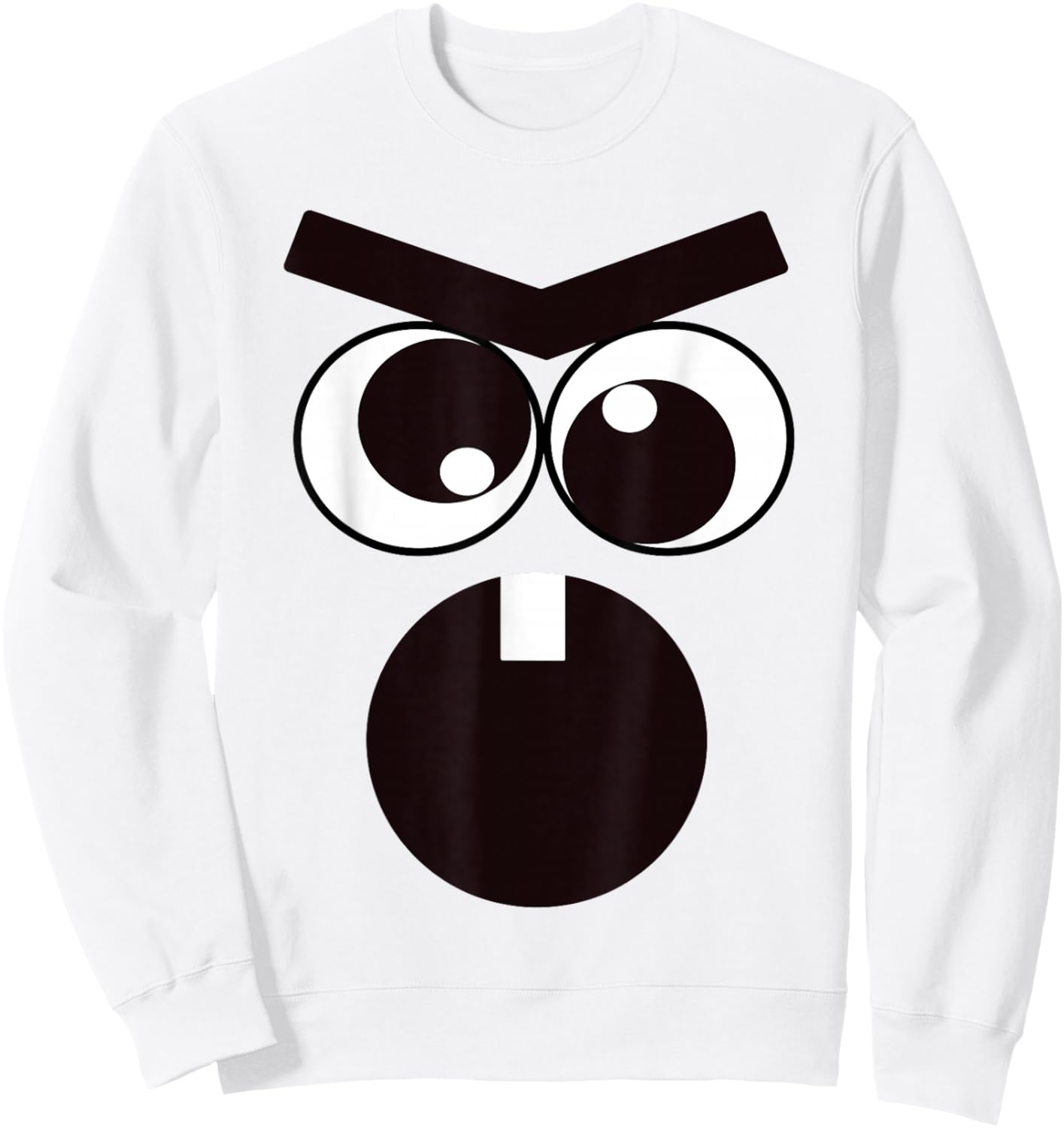 Creepy Carrots Face Halloween costume Kids Sweatshirt - Sweatshirt | White