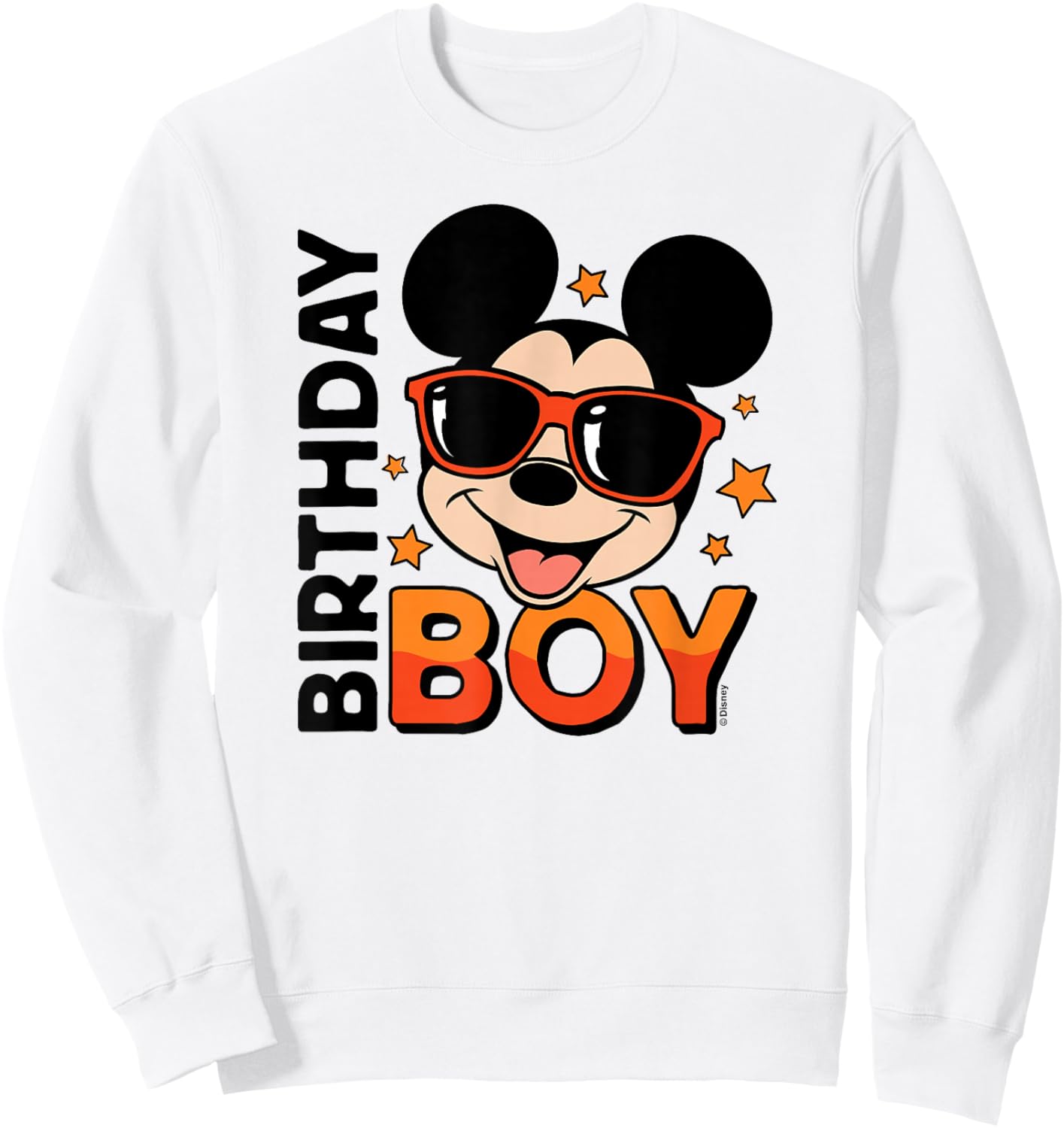 Disney - Mickey Birthday Boy Sweatshirt - Sweatshirt | White