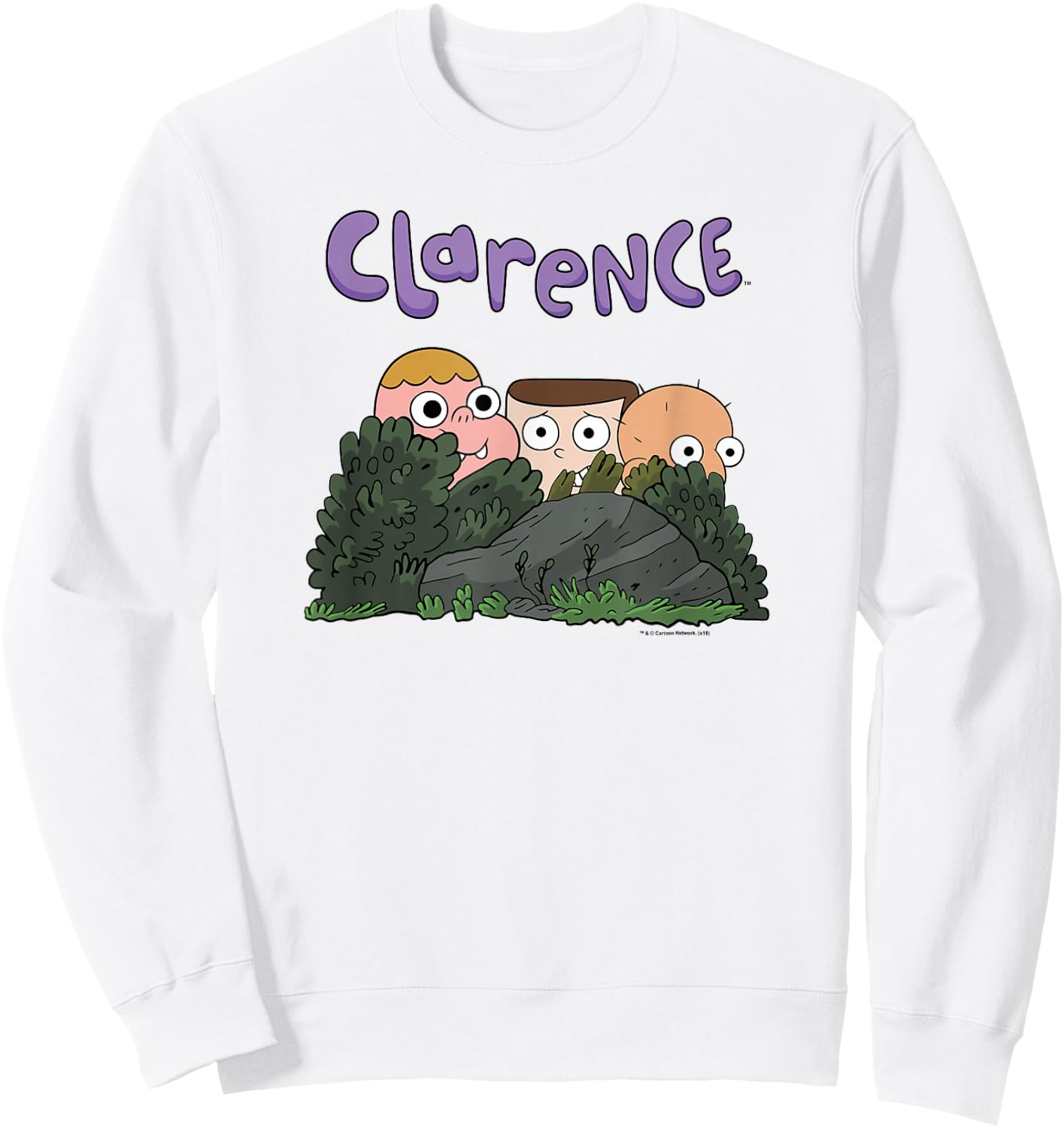 Clarence Gang Sweatshirt - Sweatshirt | White