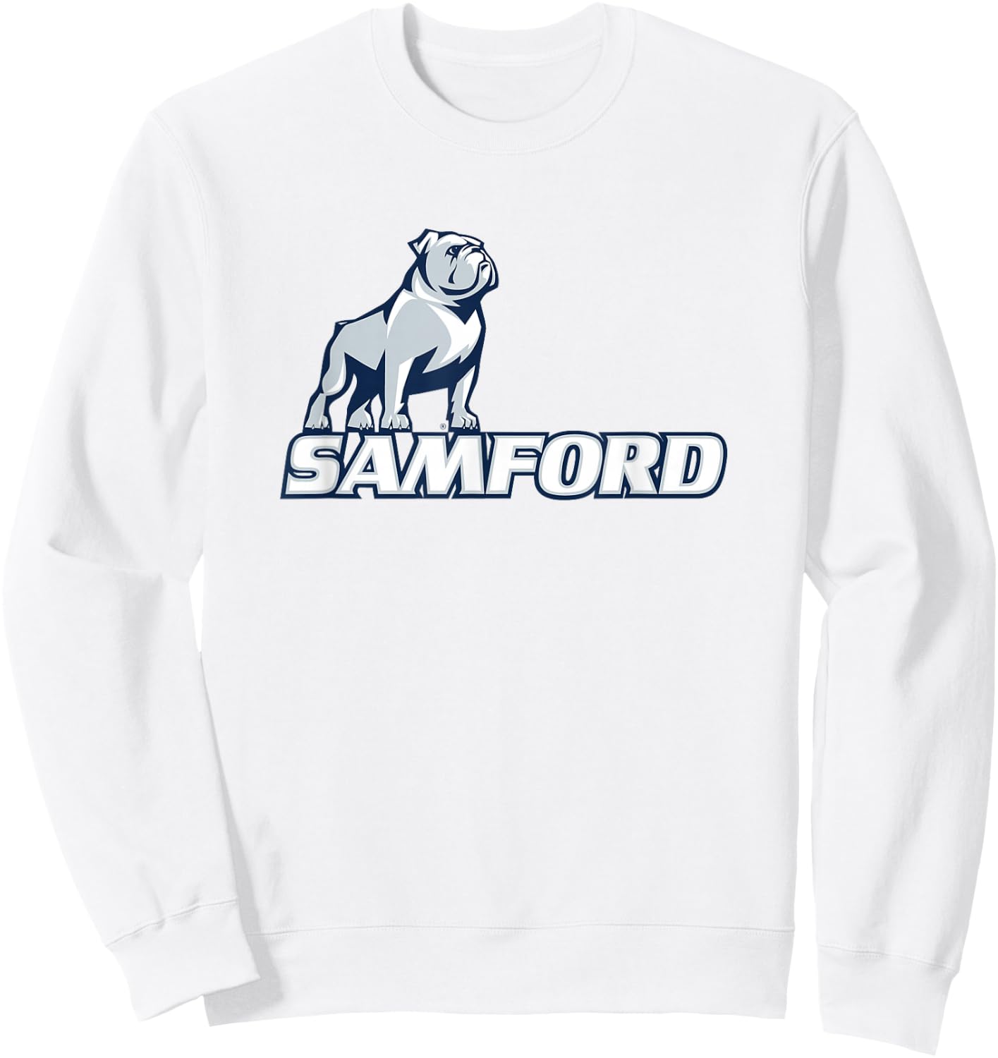 Samford Bulldogs | Official NCAA University Merch | PPSAM01 Sweatshirt - Sweatshirt | White