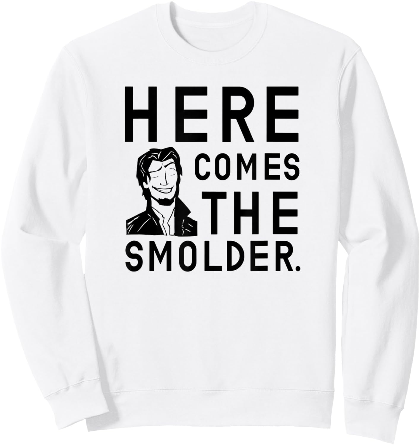 Here Comes The Smolder Ver.2 Sweatshirt - Sweatshirt | White