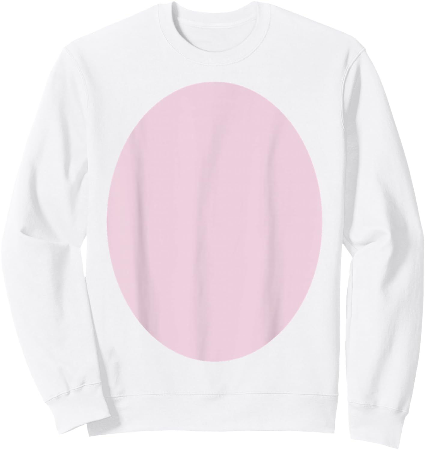 Pig Costume Pink Pig Belly Halloween Carnival Animal DIY Sweatshirt - Sweatshirt | White