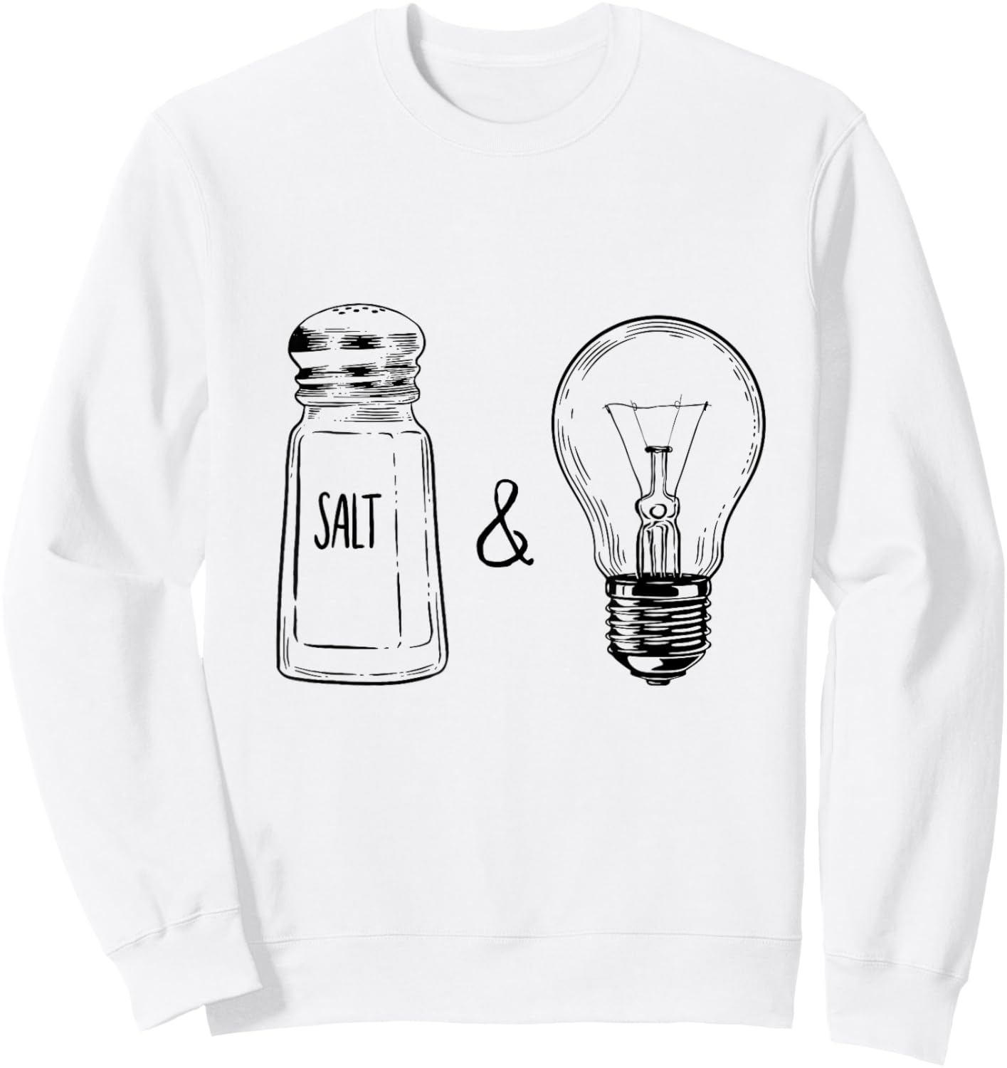 Salt & Light Be Ye Salt Bible Verses Sweatshirt - Sweatshirt | White