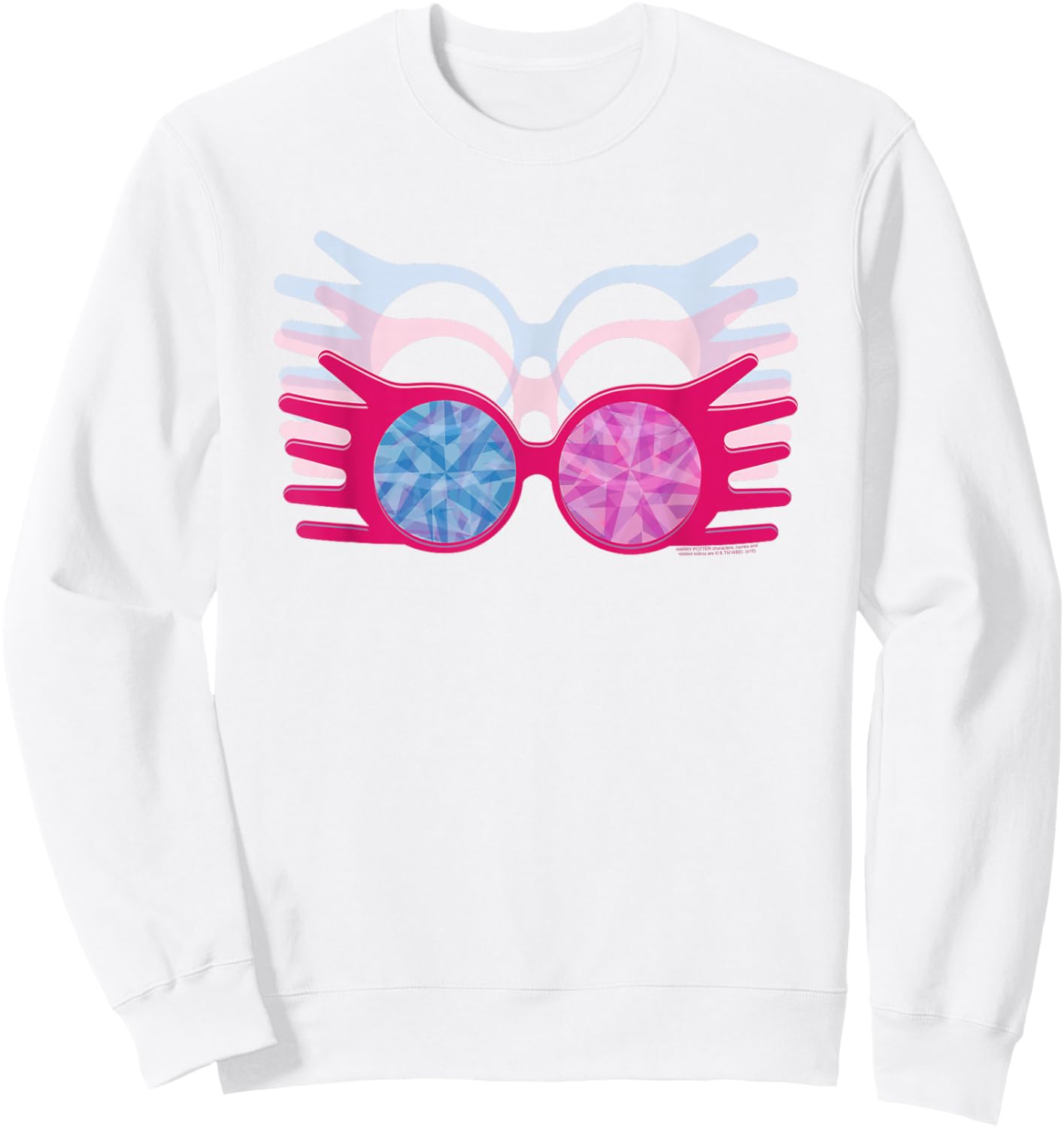 Harry Potter Luna Lovegood Spectrespecs Sweatshirt - Sweatshirt | White