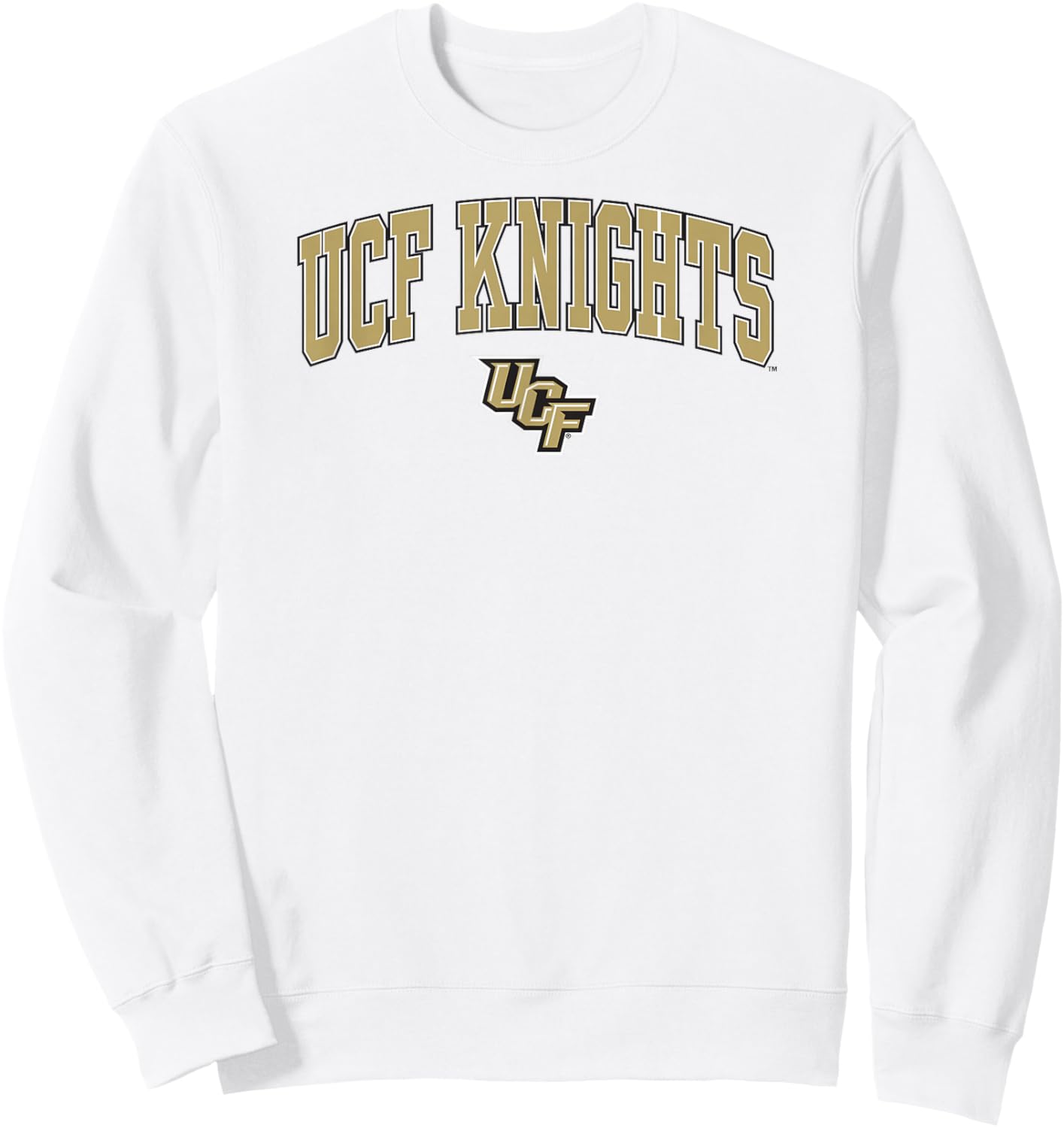 Central Florida Golden Knights Arch Over Gray Sweatshirt - Sweatshirt | White
