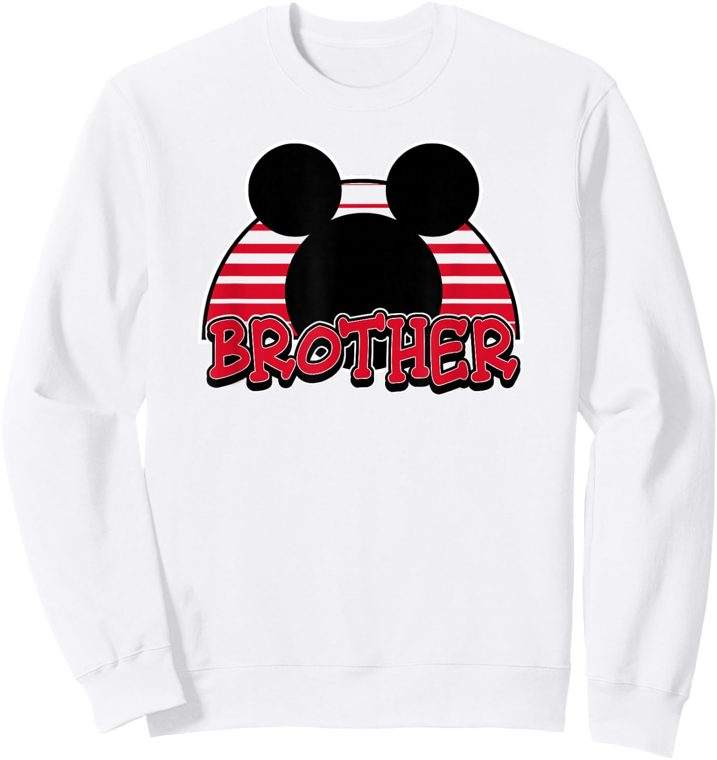 Disney - Mickey Mouse Brother Sweatshirt - Sweatshirt | White