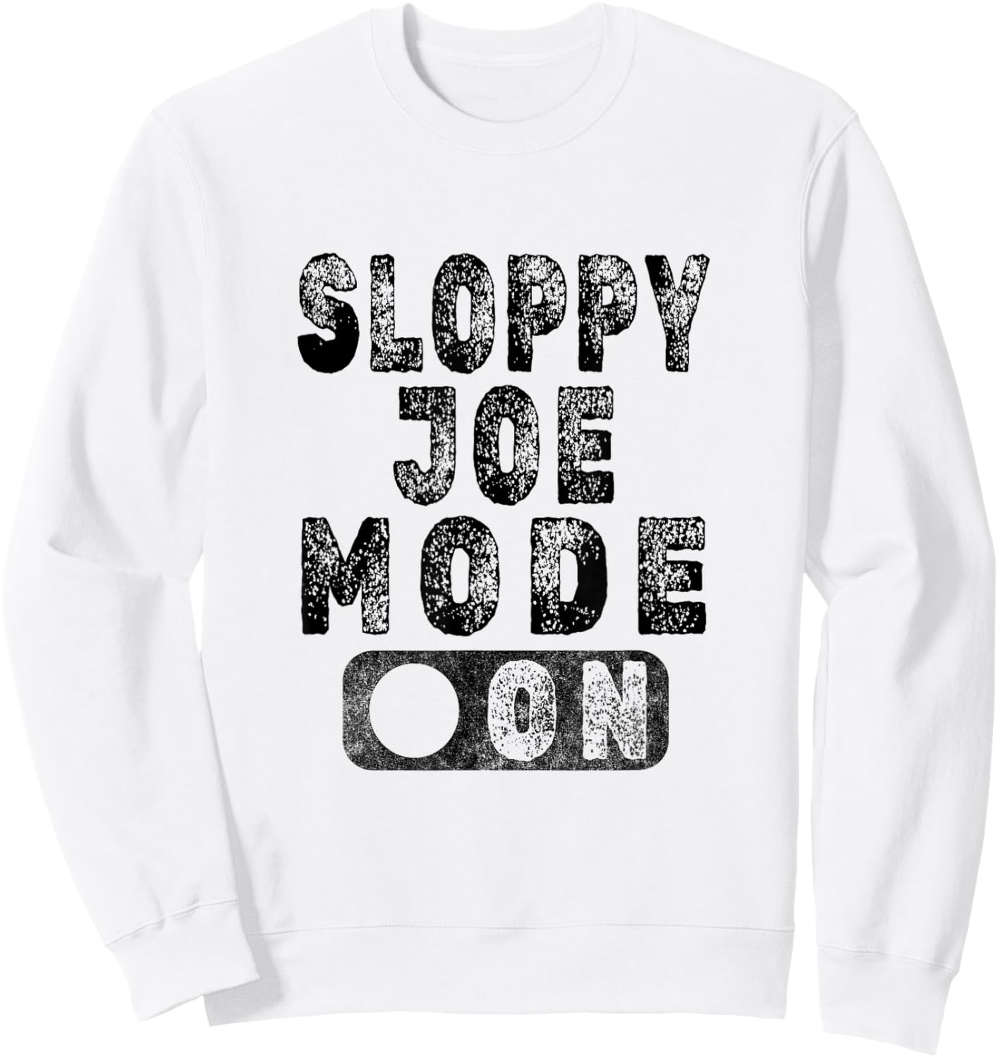 Sloppy Joe Ground Beef Sandwich Lover Sweatshirt - Sweatshirt | White