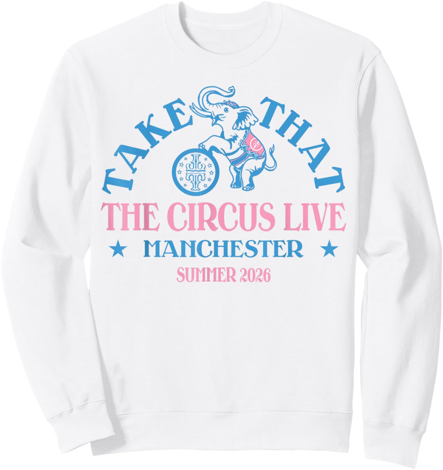 Take that The Circus Live Manchester Sweatshirt - Sweatshirt | White