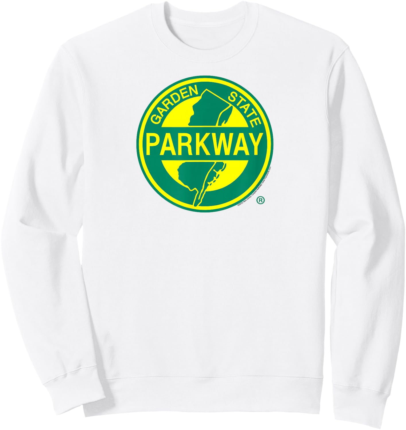 Garden State Parkway Sweatshirt - Sweatshirt | White