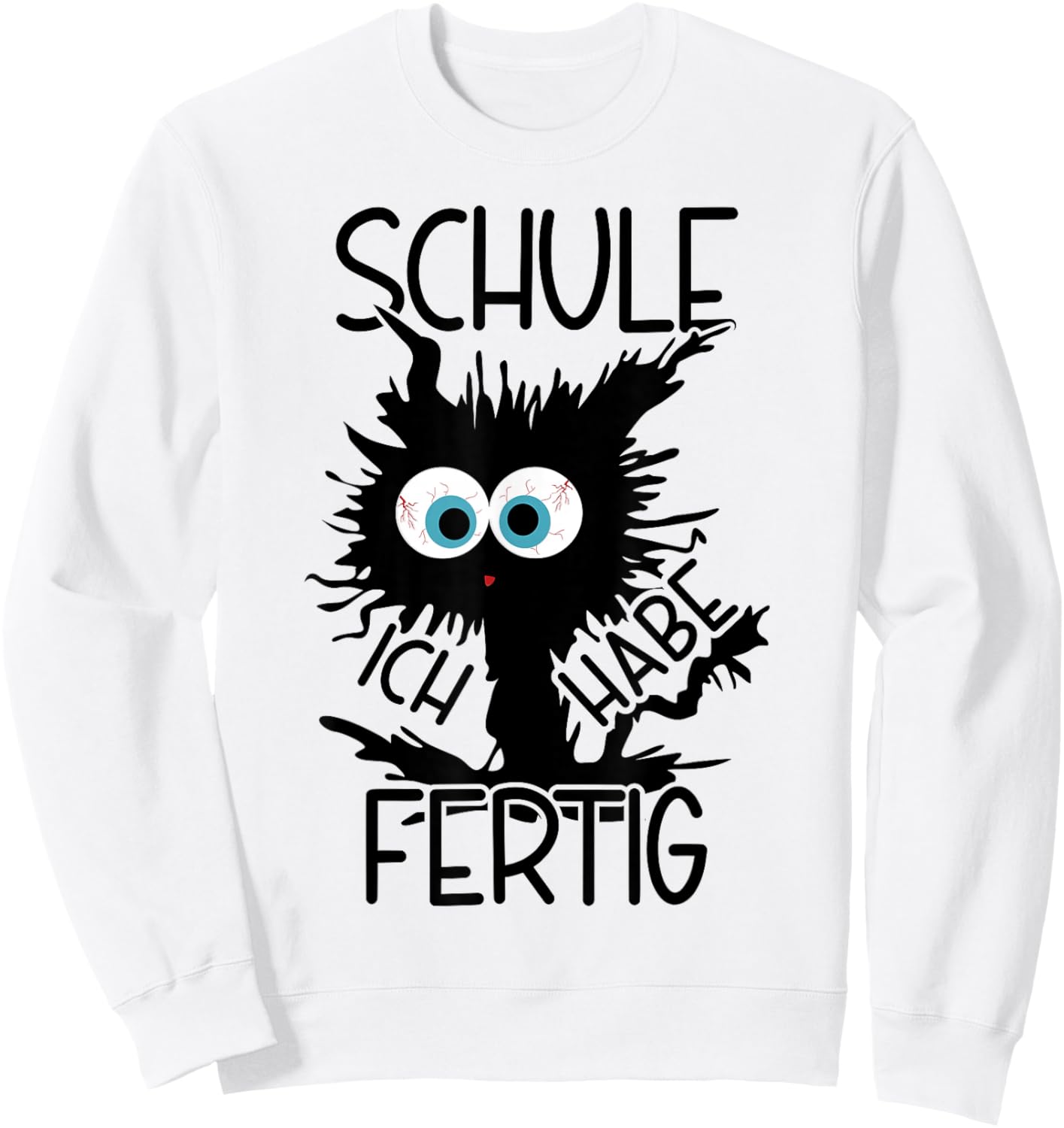 Schulabschluss Abitur Realschule Hauptschule Schule 2026 Sweatshirt - Sweatshirt | White