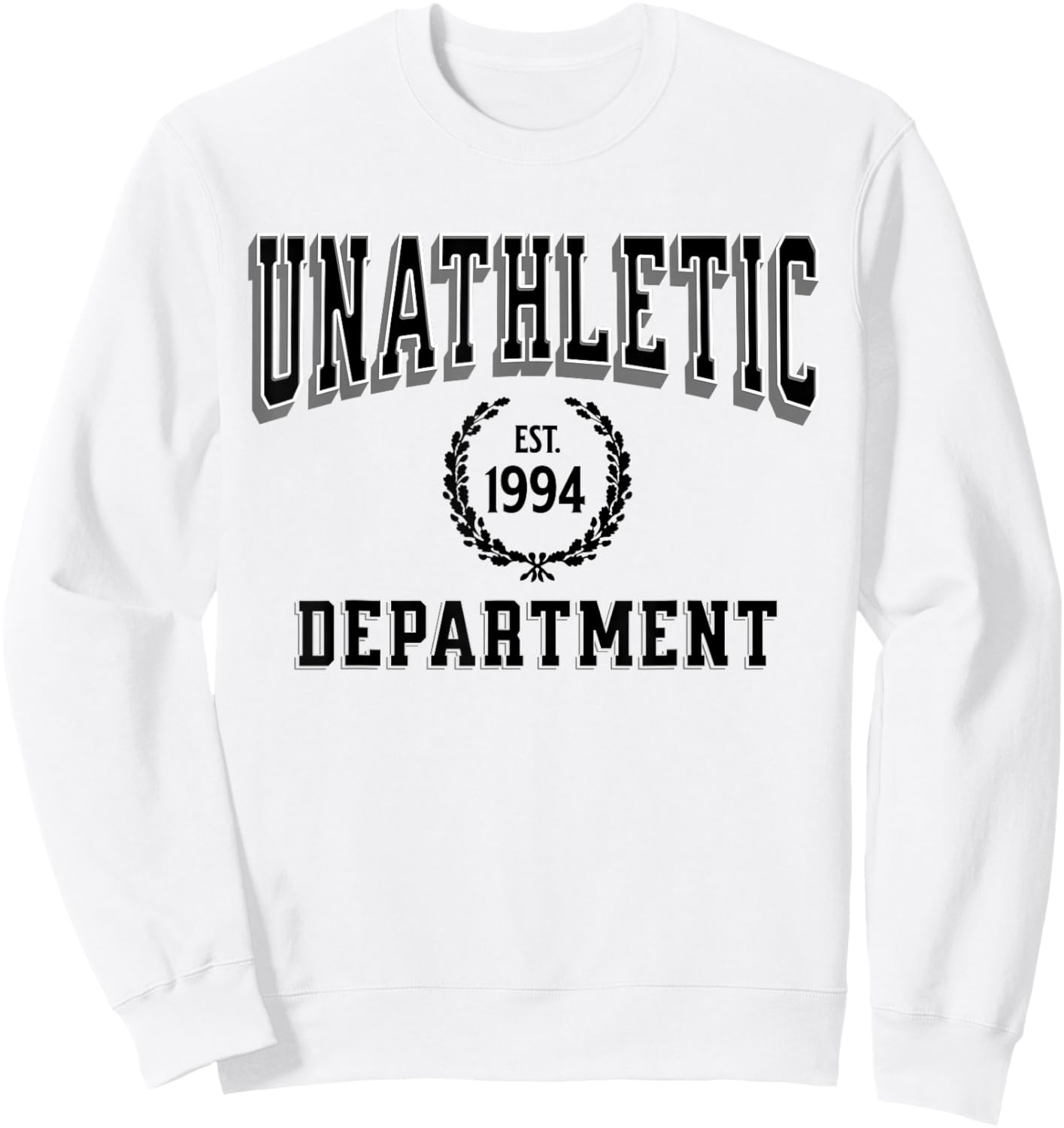 Unathletic Department Sweatshirt - Sweatshirt | White