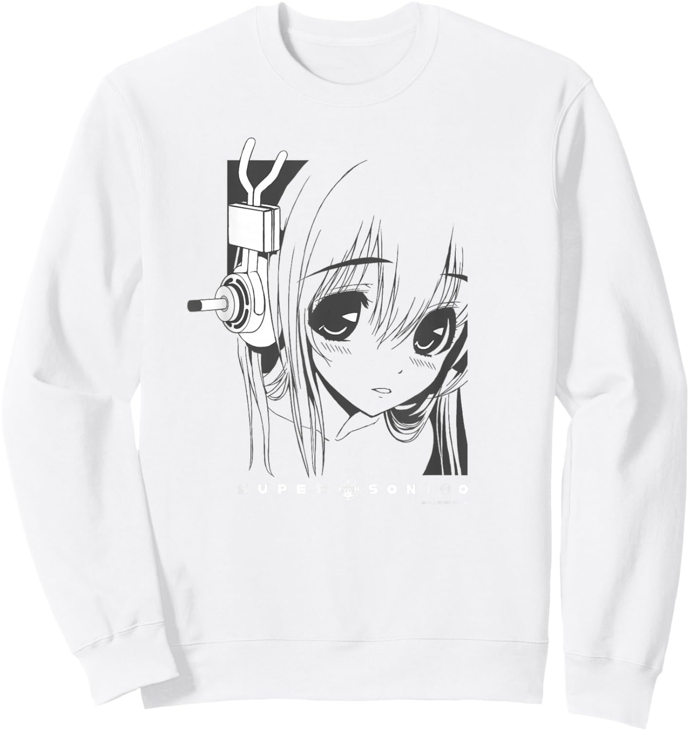 Super Sonico Sweatshirt - Sweatshirt | White