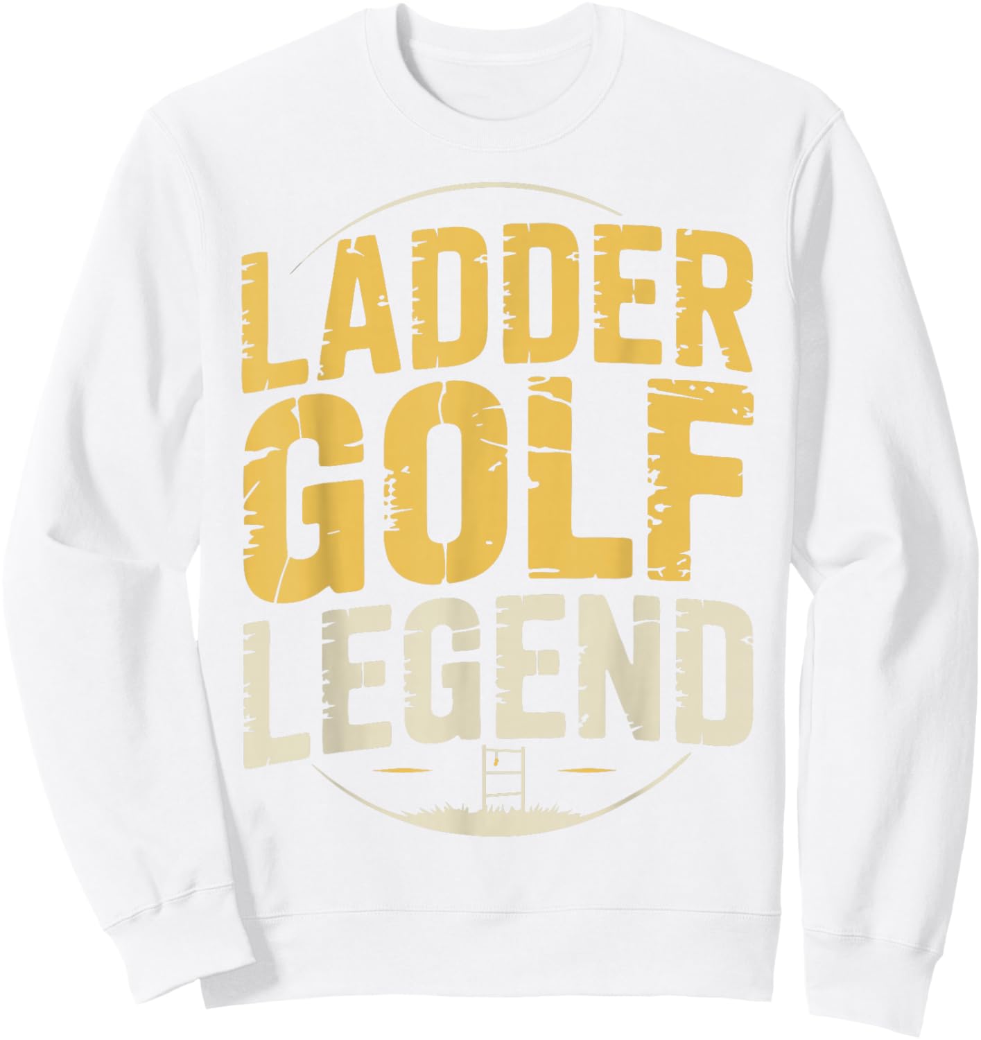 Ladder Golf Legend Sweatshirt - Sweatshirt | White