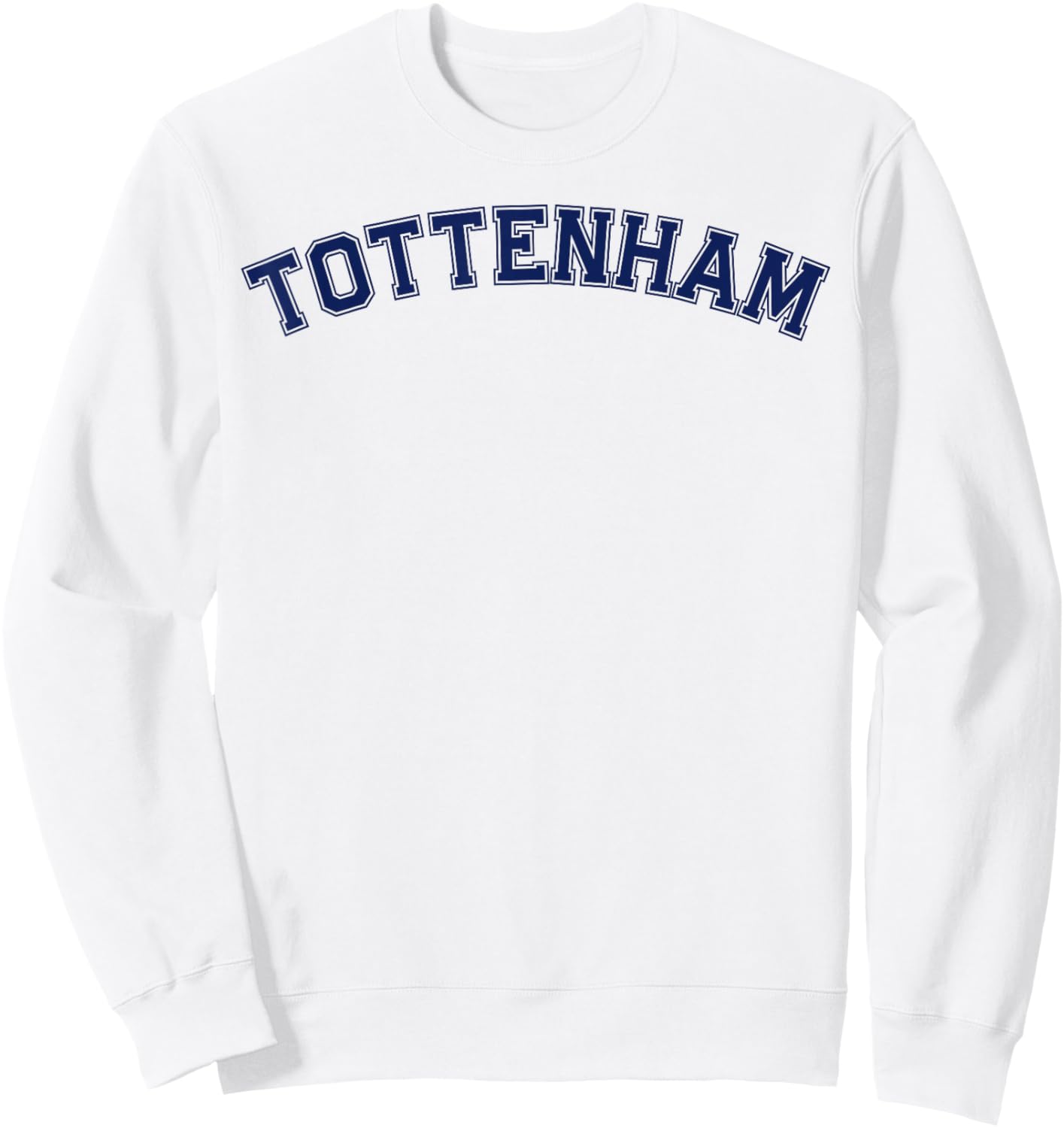 Tottenham North London Varsity Top Sweatshirt - Sweatshirt | White