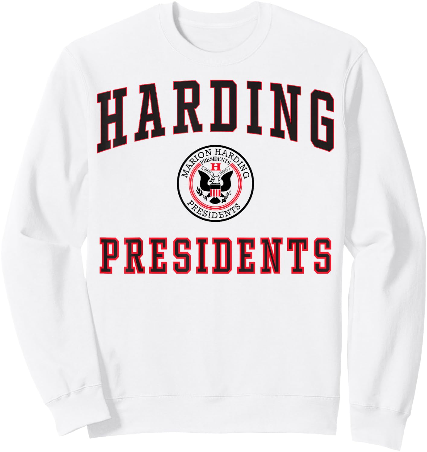 Harding High School Presidents C1 Sweatshirt - Sweatshirt | White