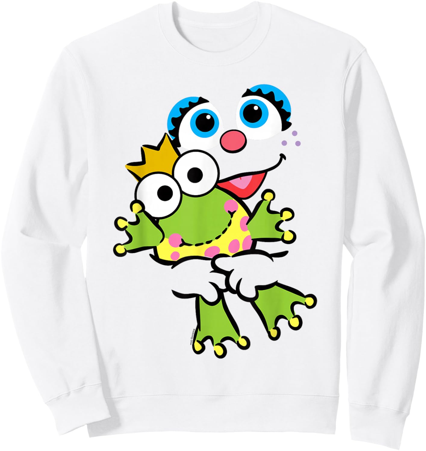 Sesame Street Abby Cadabby Holding Prince Halloween Costume Sweatshirt - Sweatshirt | White