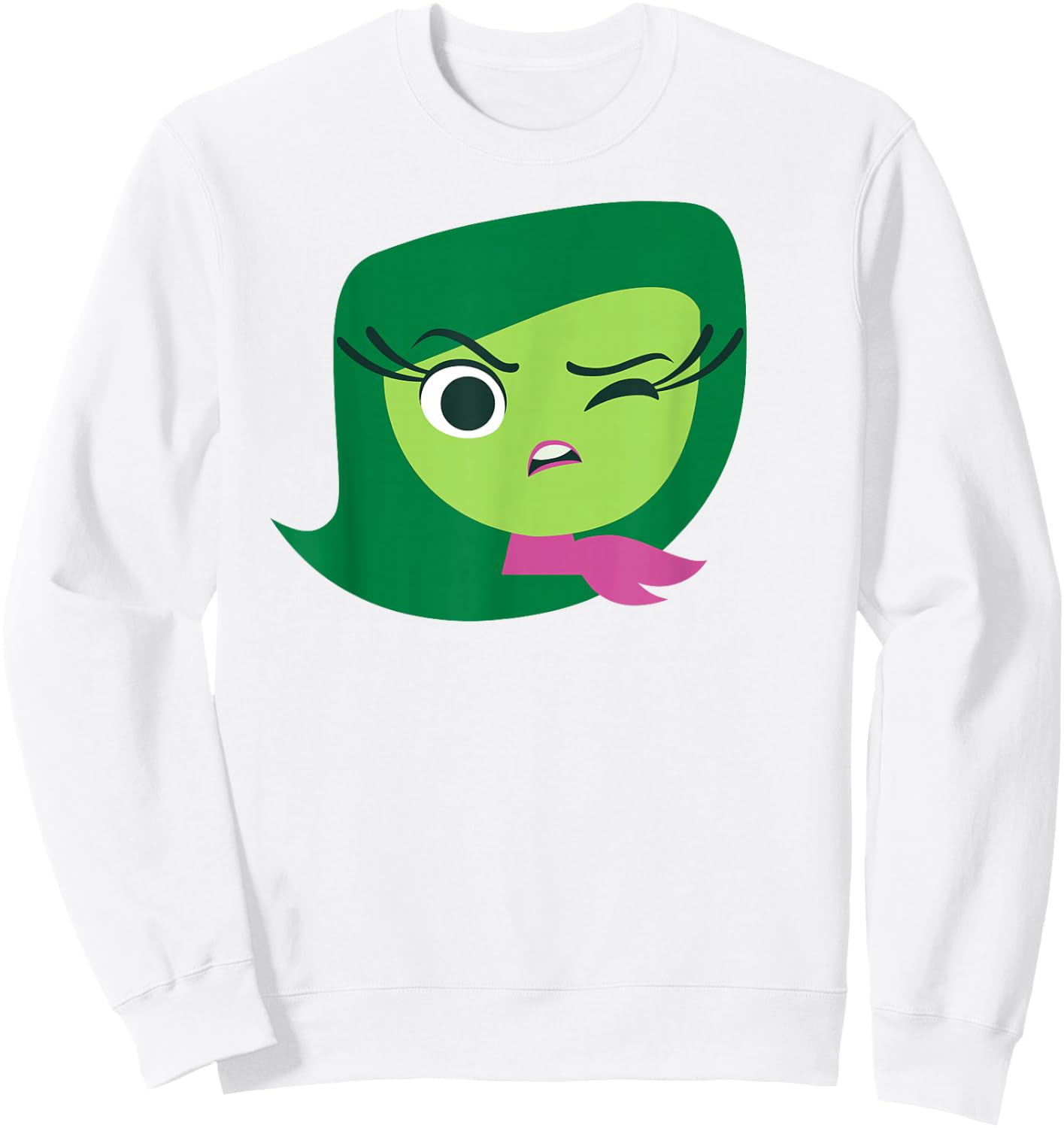 Disney and Pixar’s Inside Out Disgust Green Sweatshirt - Sweatshirt | White