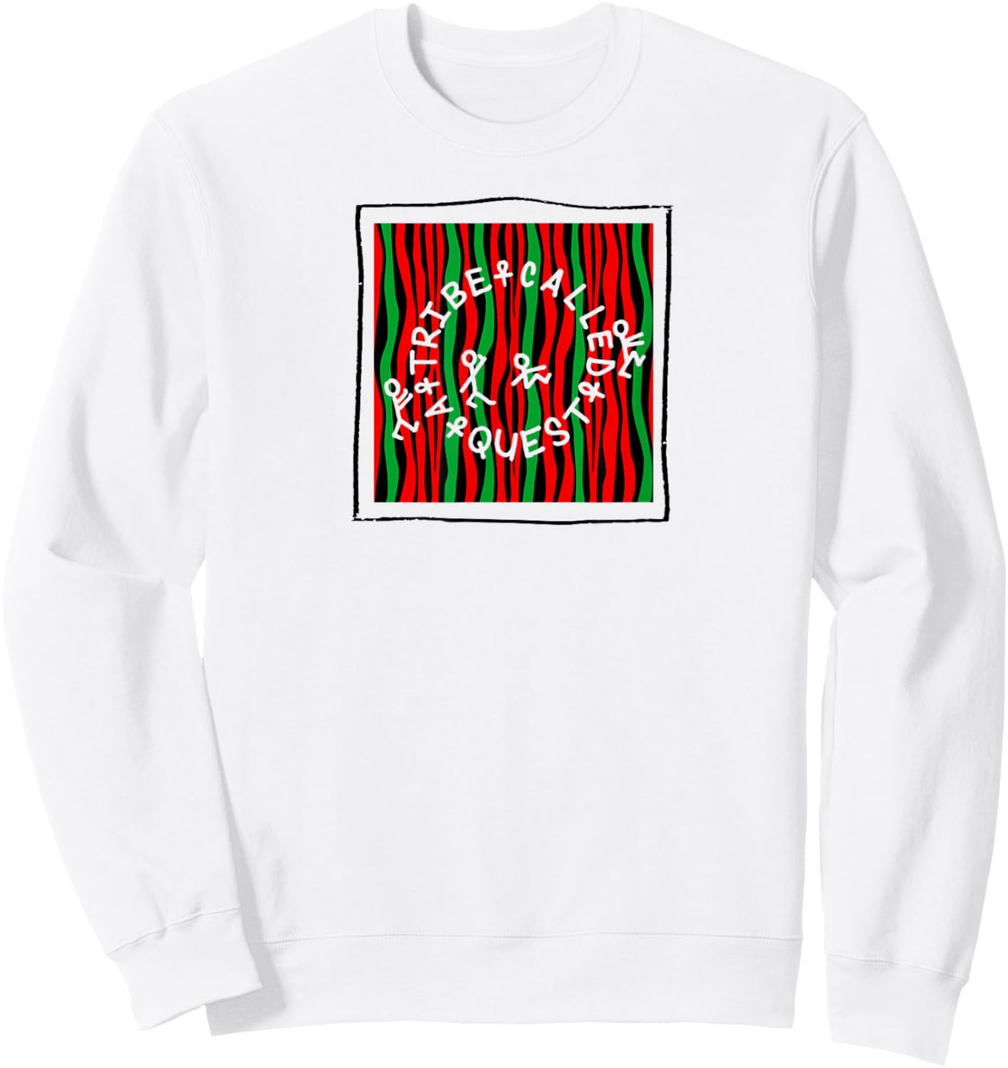 A Tribe Called Quest Box Logo Sweatshirt - Sweatshirt | White