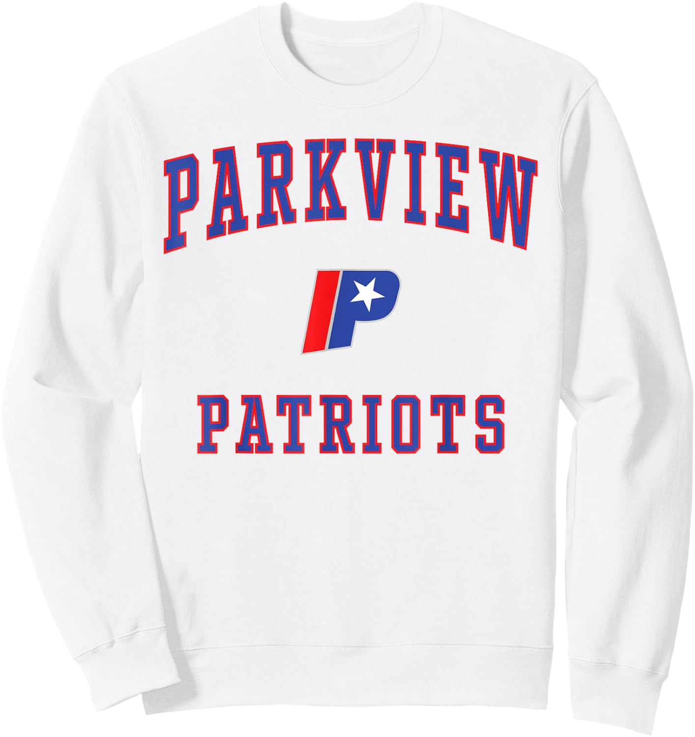 Parkview Arts-Science Magnet High School Patriots Sweatshirt - Sweatshirt | White