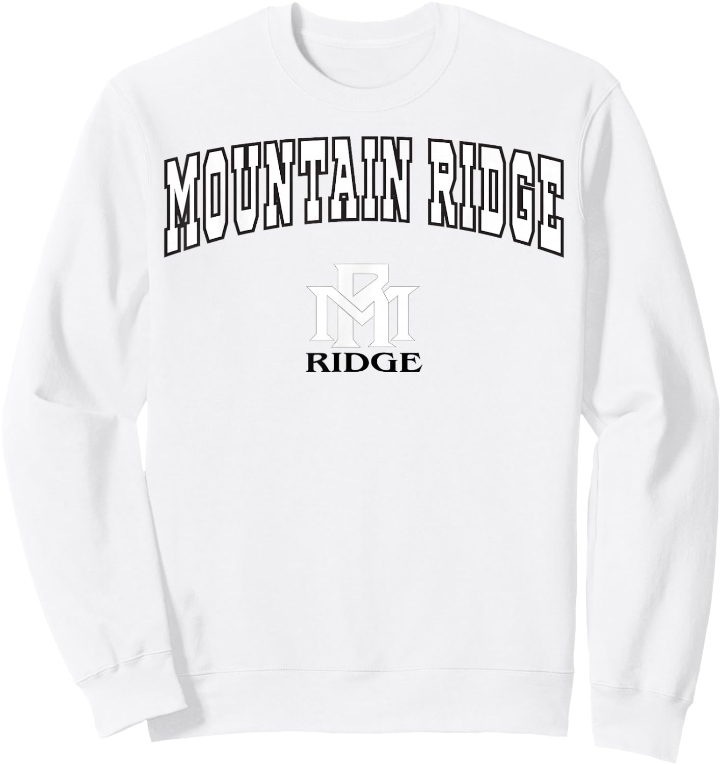 Mountain Ridge High School Mountain Lions C2 Sweatshirt - Sweatshirt | White