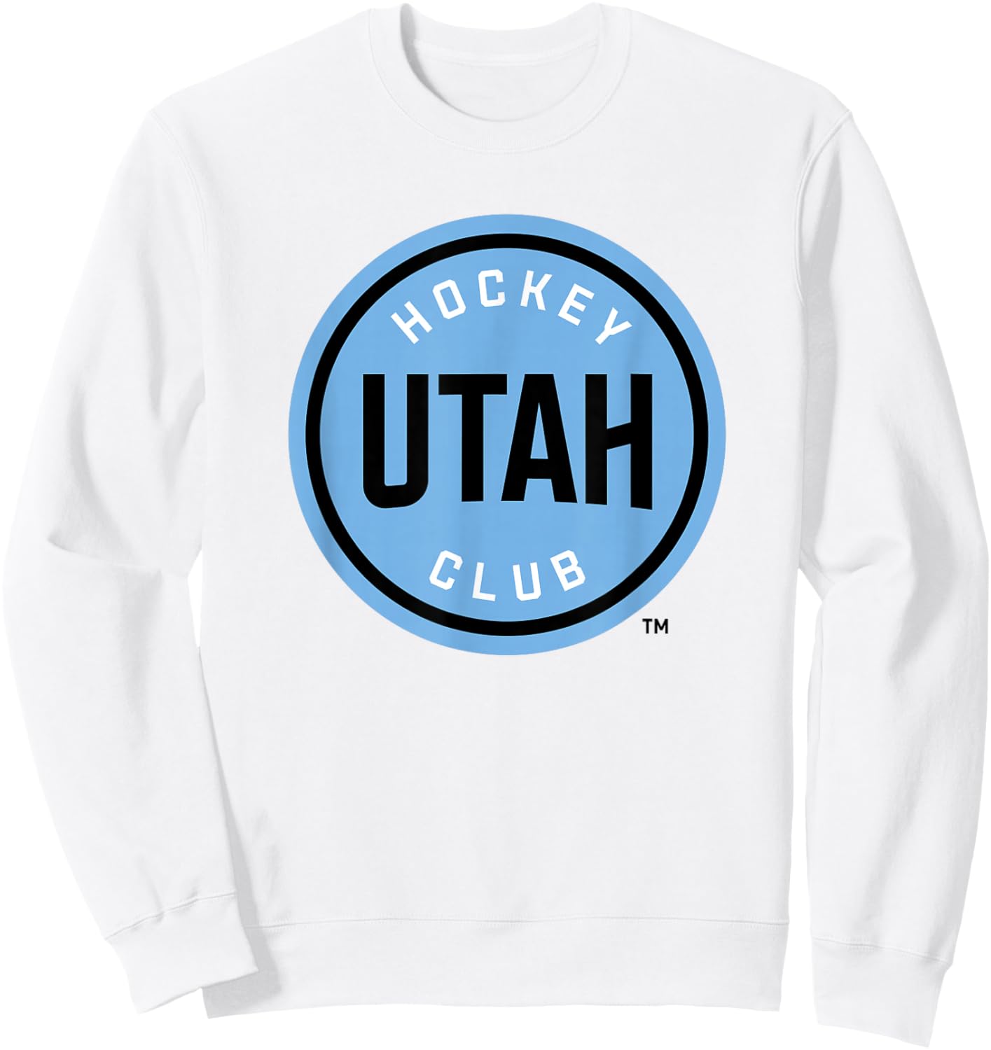 Utah Hockey Club Icon Gray Officially Licensed Sweatshirt - Sweatshirt | White