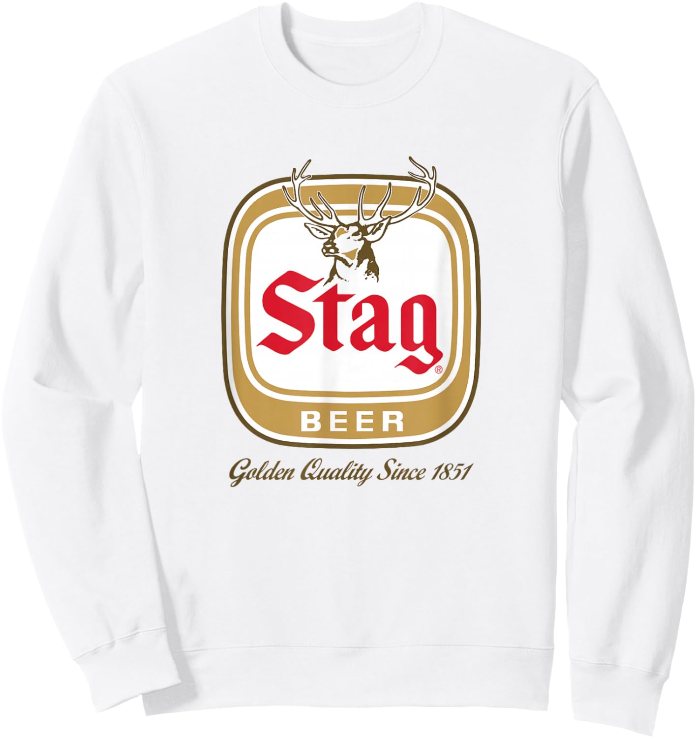 Stag Style - Logo Sweatshirt - Sweatshirt | White