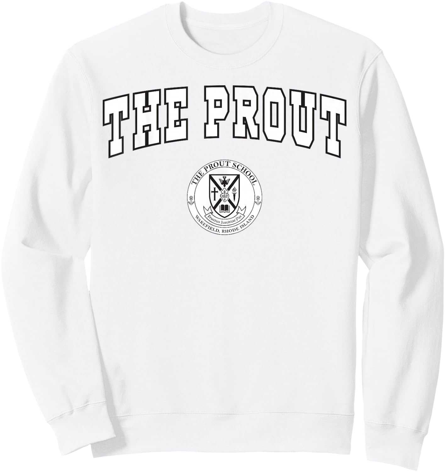 The Prout School Crusaders C2 Sweatshirt - Sweatshirt | White