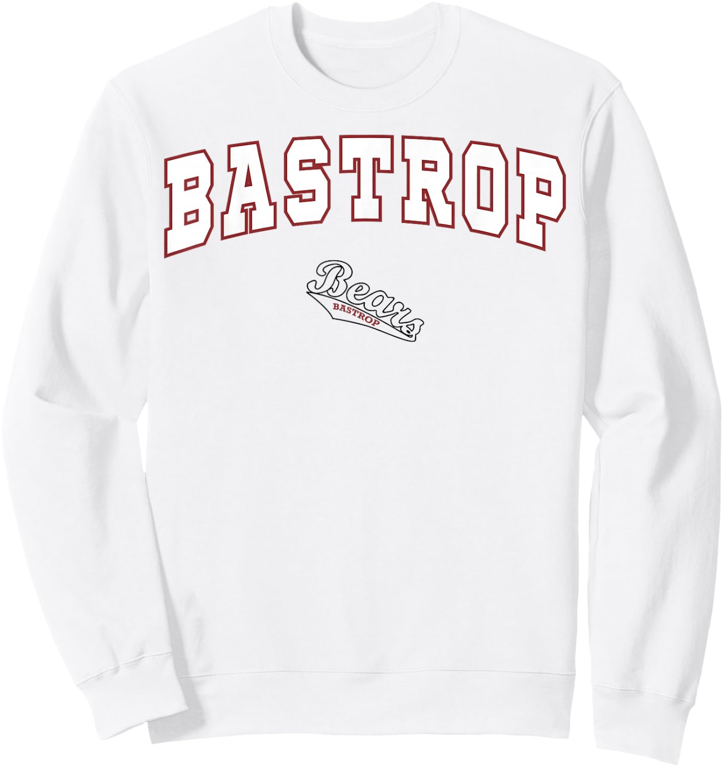 Bastrop High School Bears C2 Sweatshirt - Sweatshirt | White