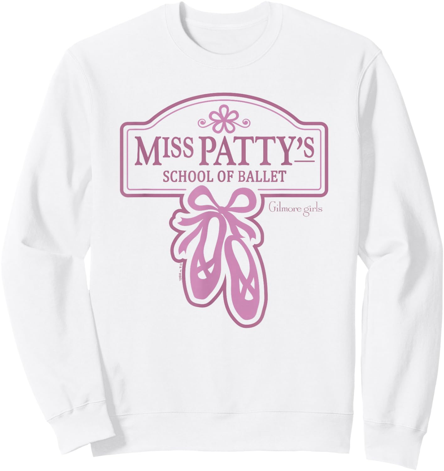 Gilmore Girls Miss Patty's School of Ballet Sweatshirt - Sweatshirt | White