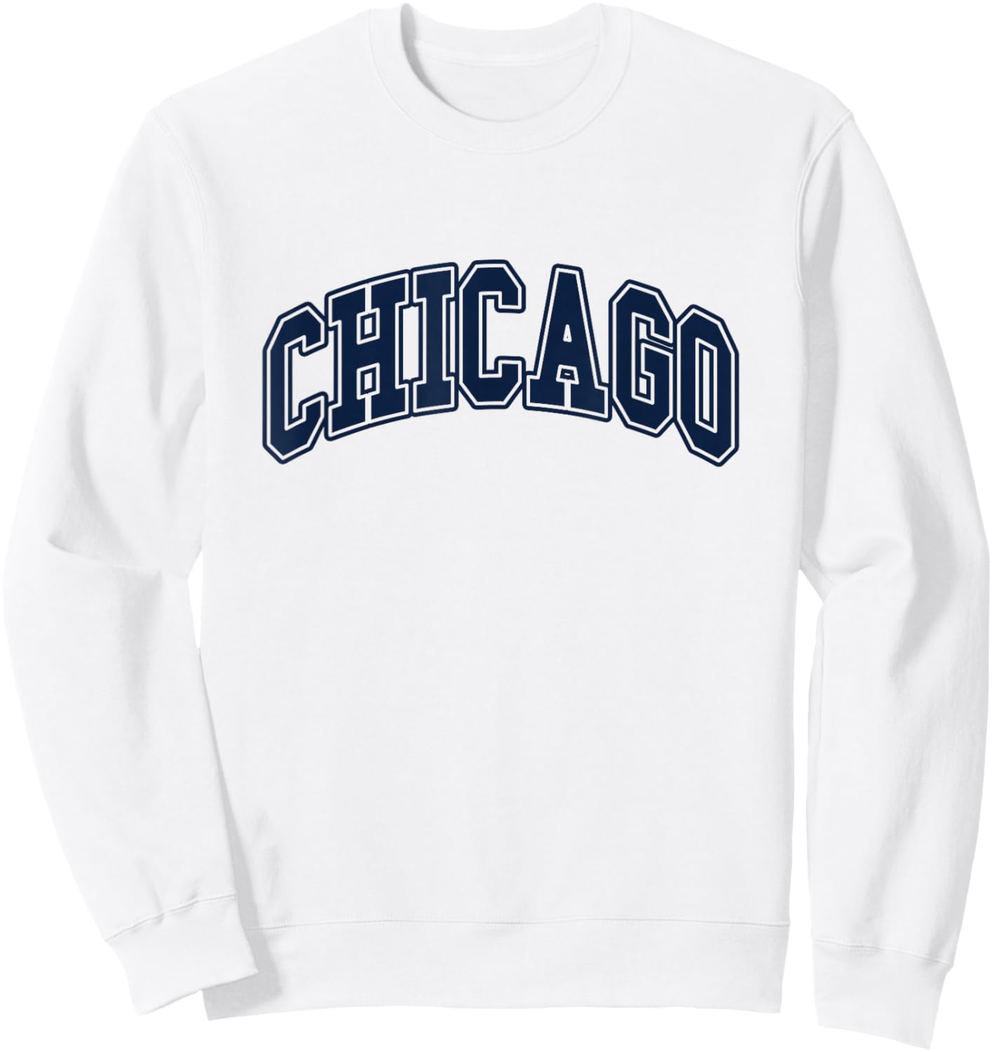 CHICAGO - Throwback Design - Classic Sweatshirt - Sweatshirt | White