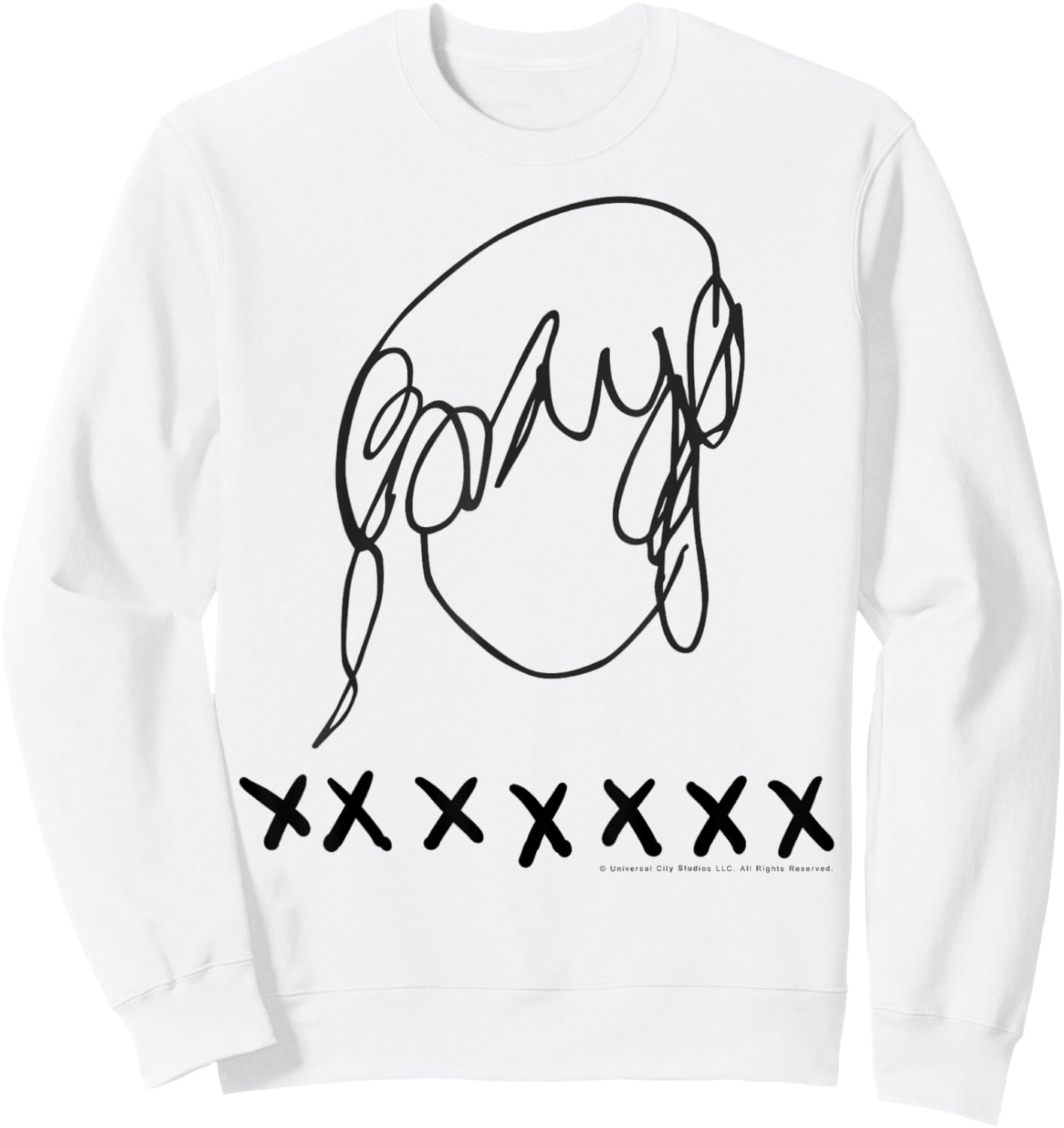 Scott Pilgrim Vs. The World Seven Evil Exes Sweatshirt - Sweatshirt | White