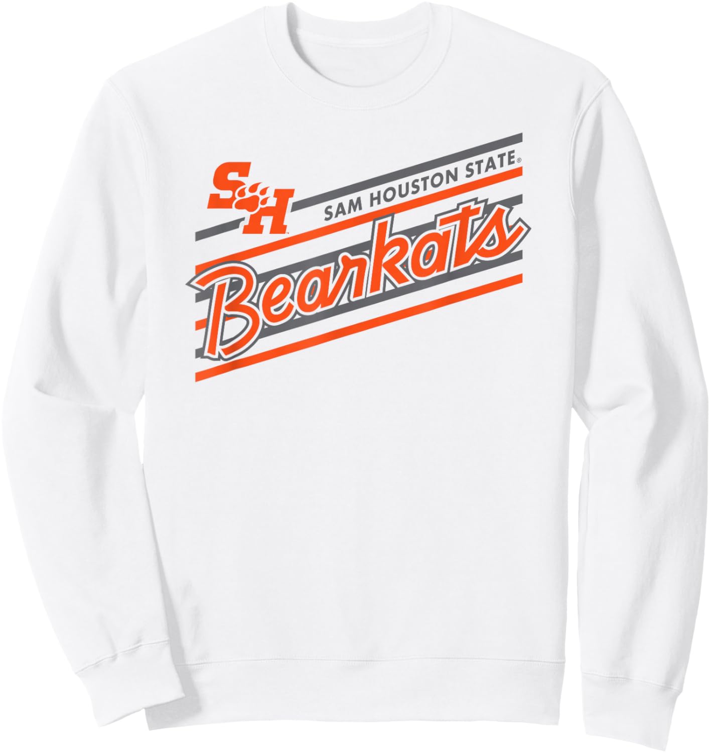 Sam Houston State Bearkats Retro Performer White Sweatshirt - Sweatshirt | White