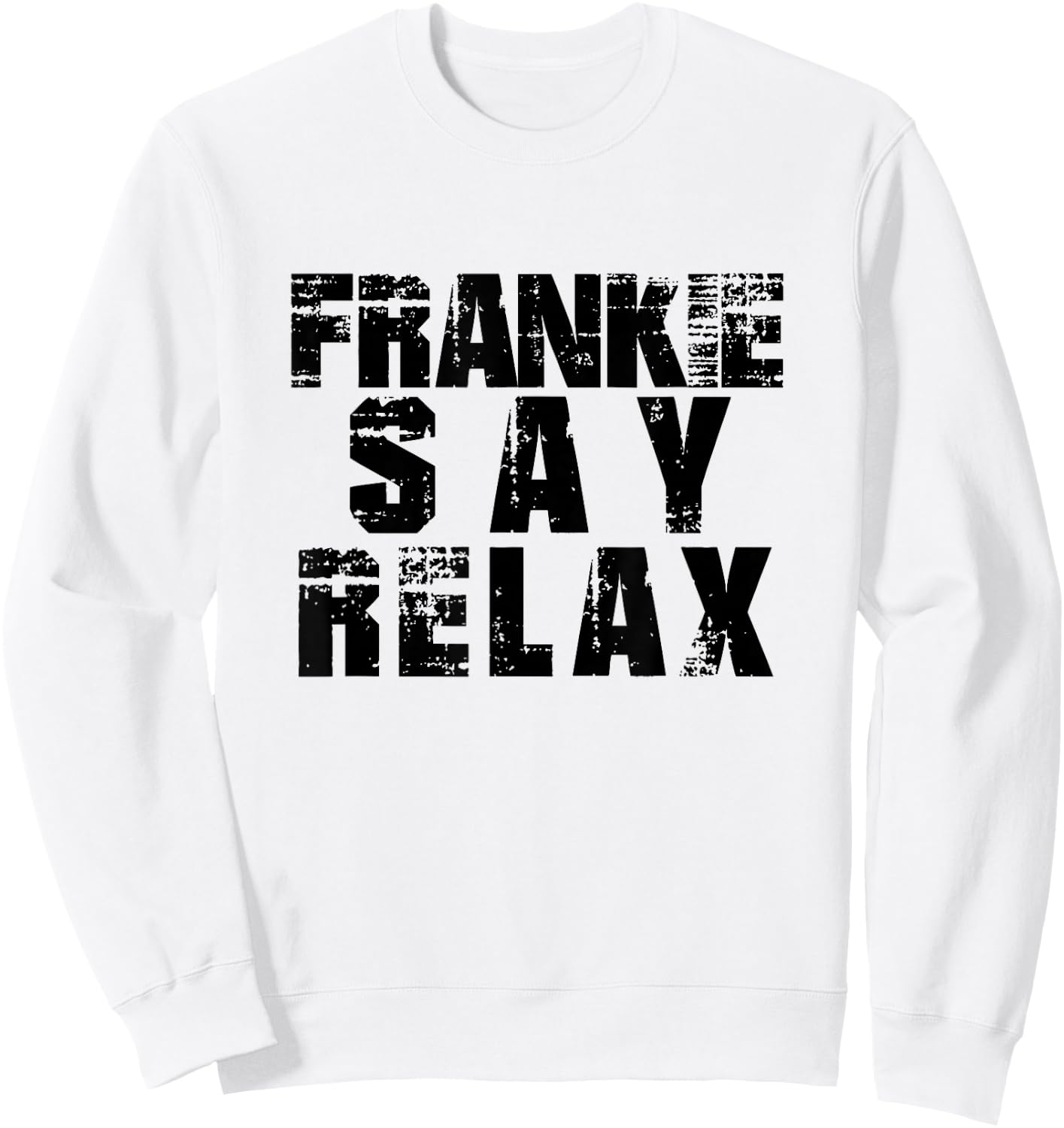 Frankie Say Relax Sweatshirt - Sweatshirt | White