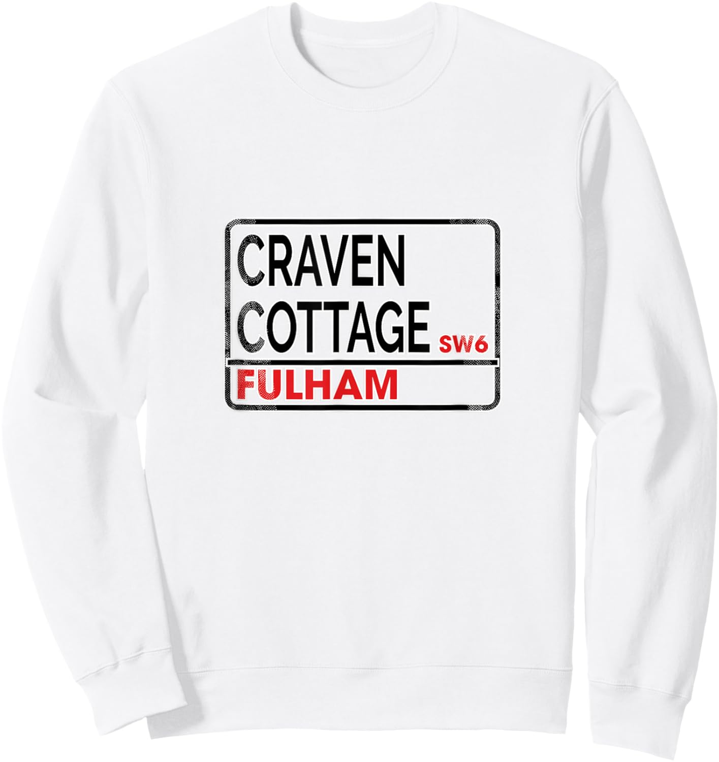 Fulham - Craven Cottage SW6 Sweatshirt - Sweatshirt | White