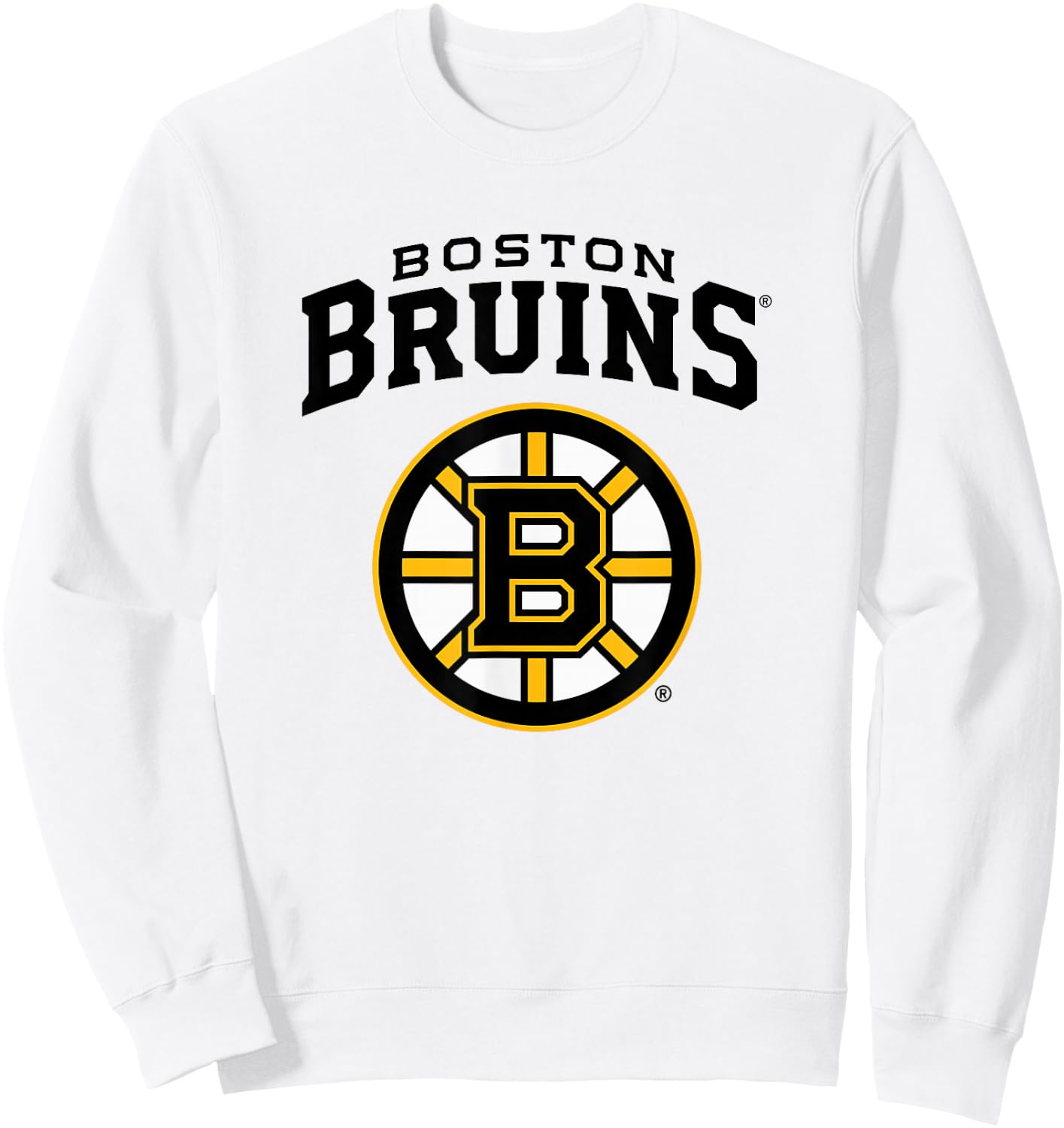 Boston Bruins Vintage Power Play Gray Officially Licensed Sweatshirt - Sweatshirt | White