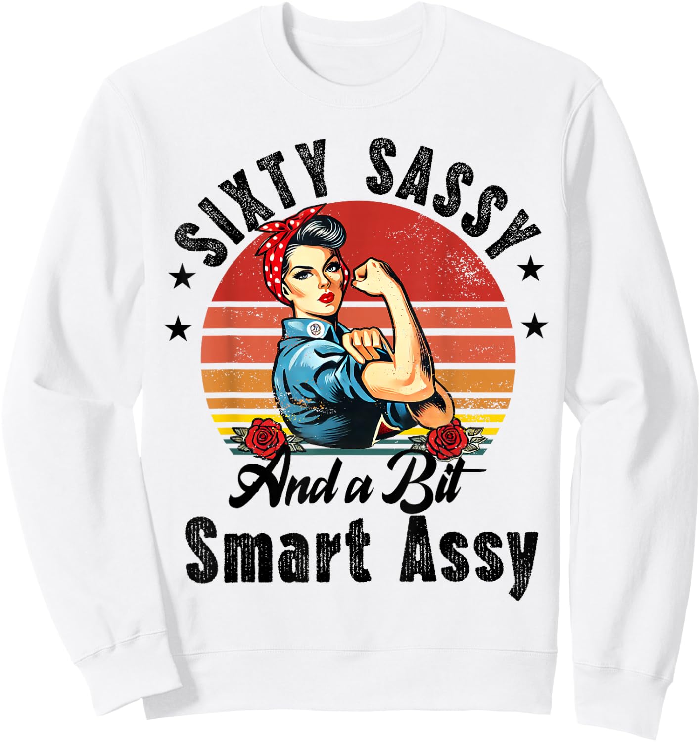 Women Mom Sweatshirt - Sweatshirt | White