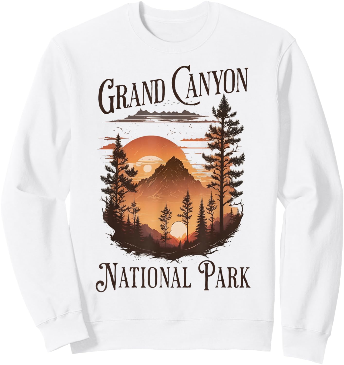 Grand Canyon National Park Sweatshirt - Sweatshirt | White
