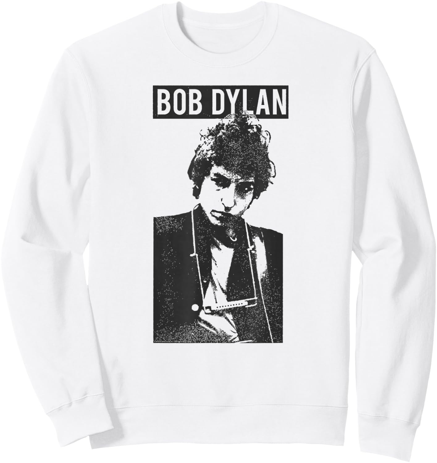 Bob Dylan - Harmony 60s (black) Sweatshirt - Sweatshirt | White