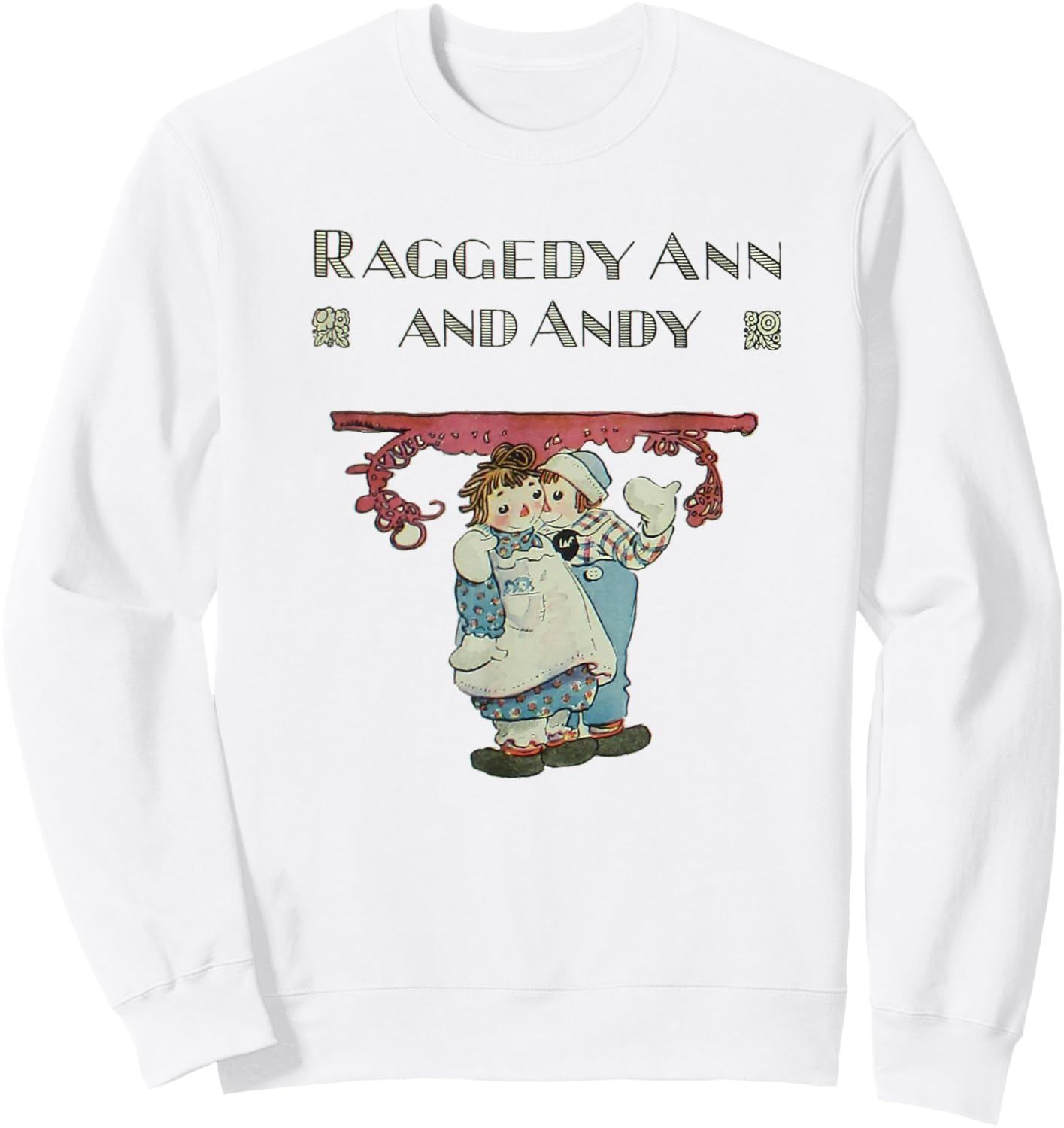 Raggedy Ann & Andy (1924) Sweatshirt - Sweatshirt | White
