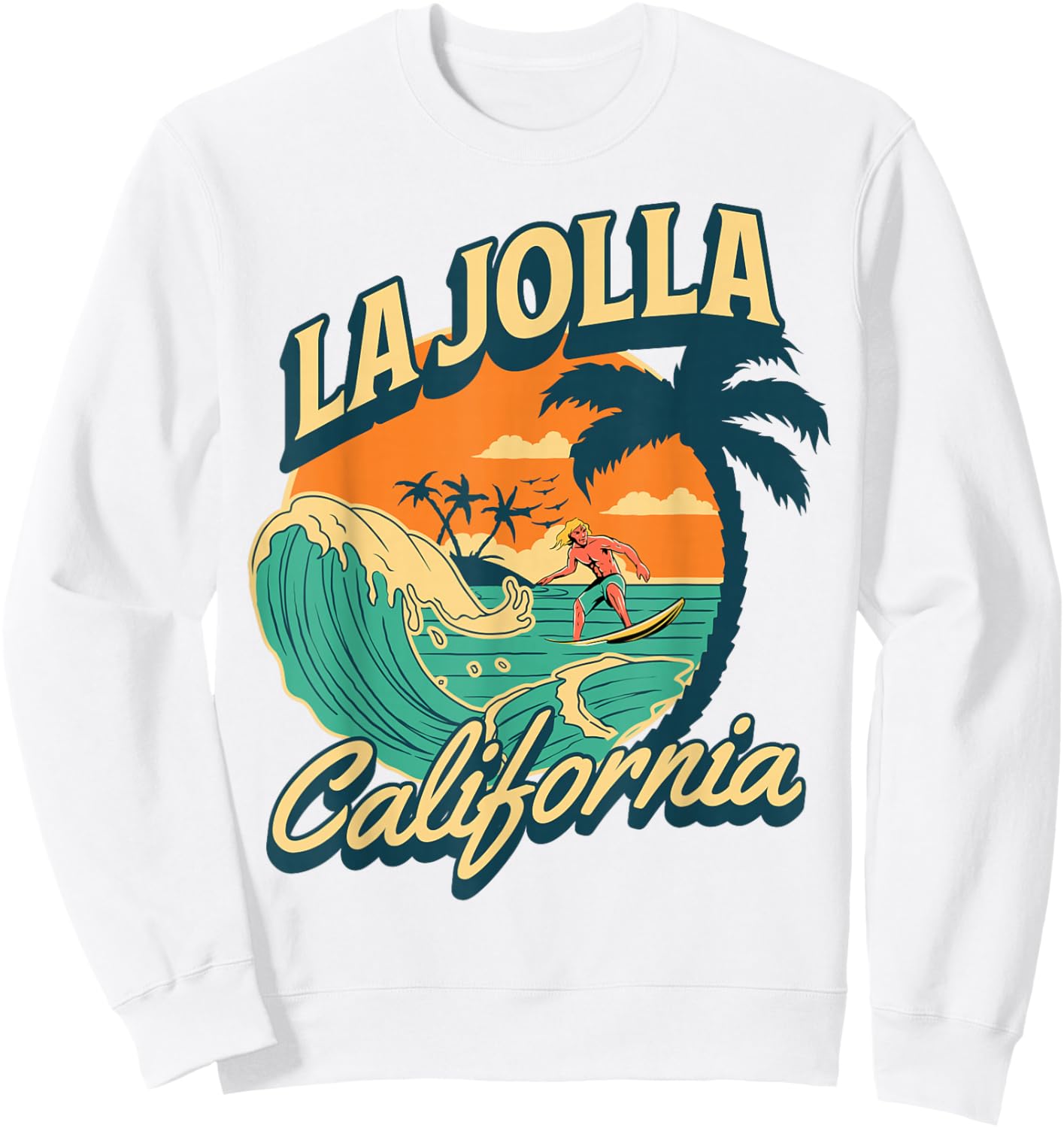 La Jolla Sweatshirt - Sweatshirt | White