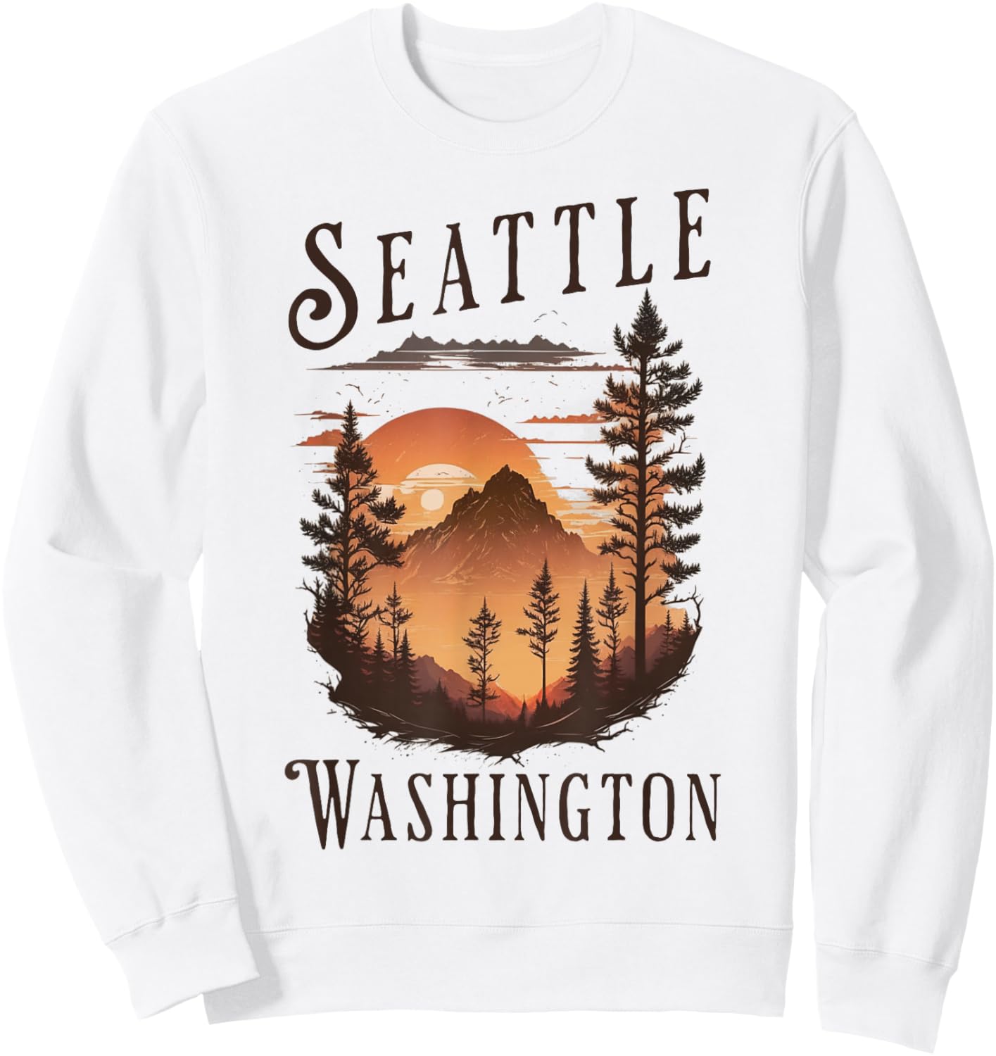 Seattle Sweatshirt - Sweatshirt | White