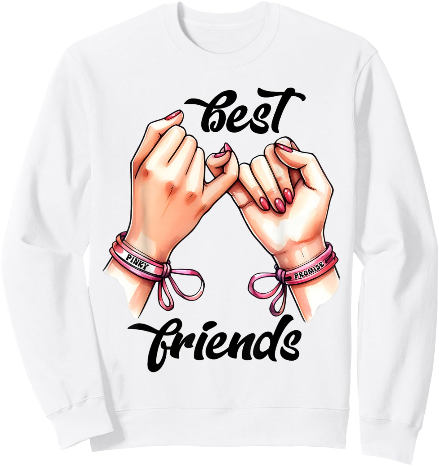 Passende BFF Spirit Week Besties für Mädchen Sweatshirt - Sweatshirt | White