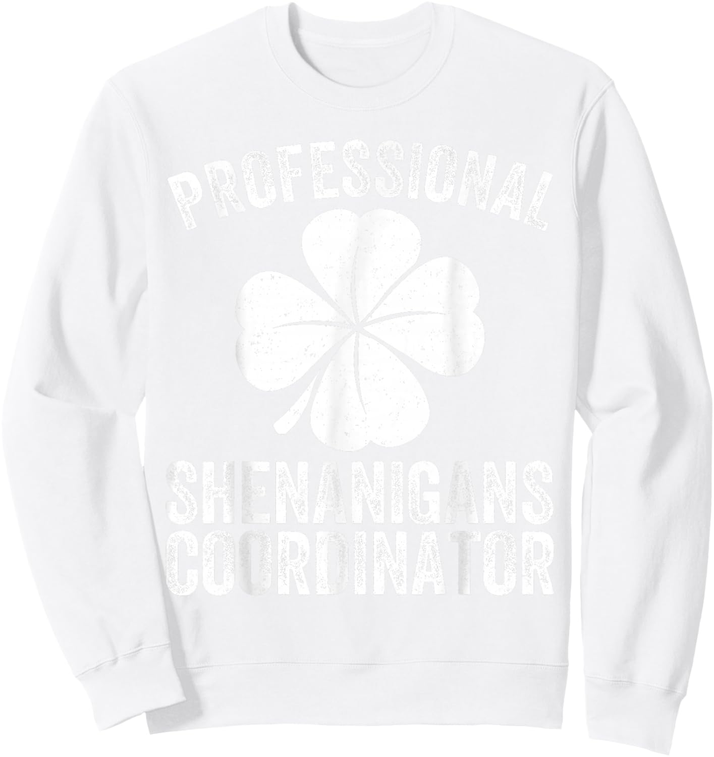 Shenanigans Squad Teacher St Patrick's Day Men Women Teacher Sweatshirt - Sweatshirt | White