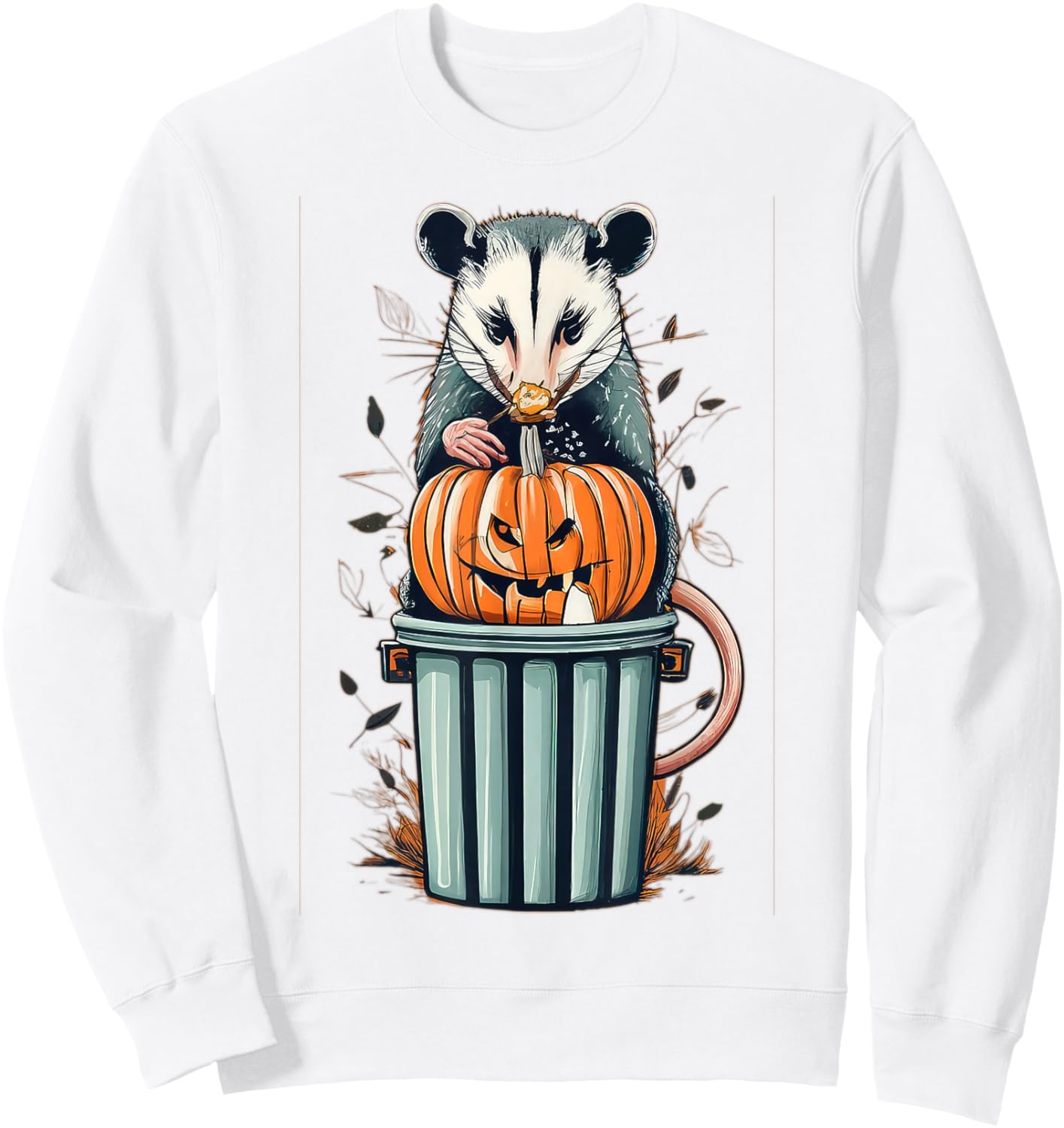 Possum Halloween Costume Opossum Shirt Sweatshirt - Sweatshirt | White