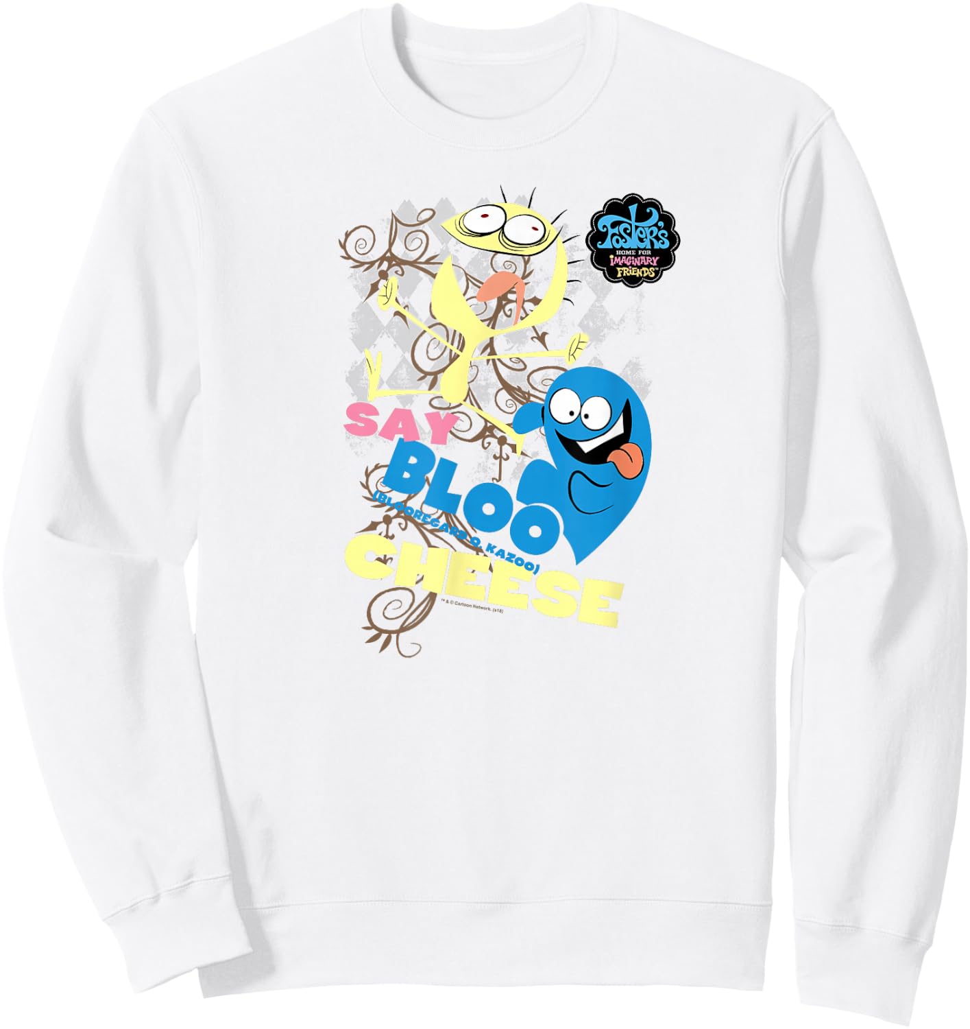 Foster's Home for Imaginary Friends Dancing Friends Sweatshirt - Sweatshirt | White